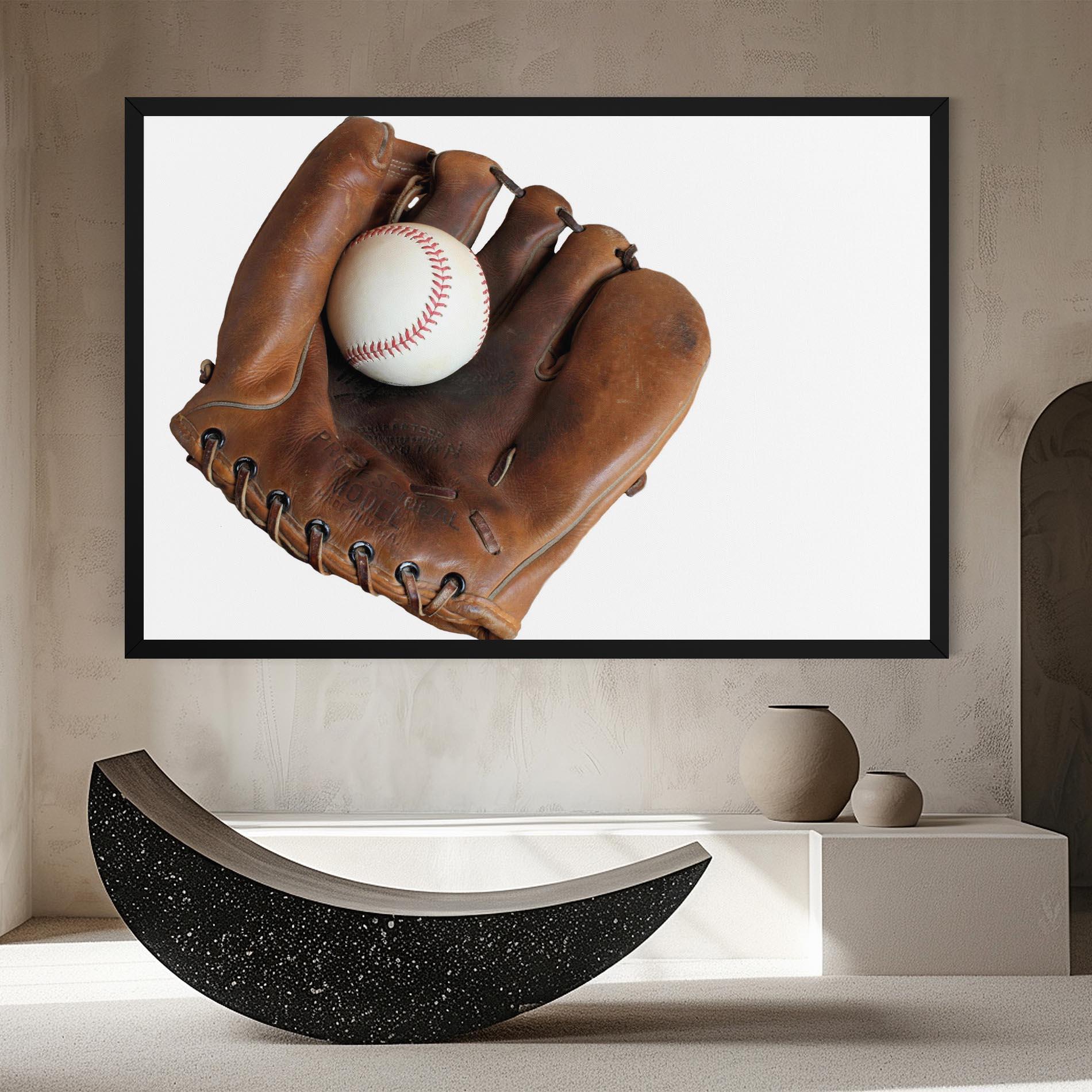 Tablou Canvas Holding Baseball Ball mockup 8