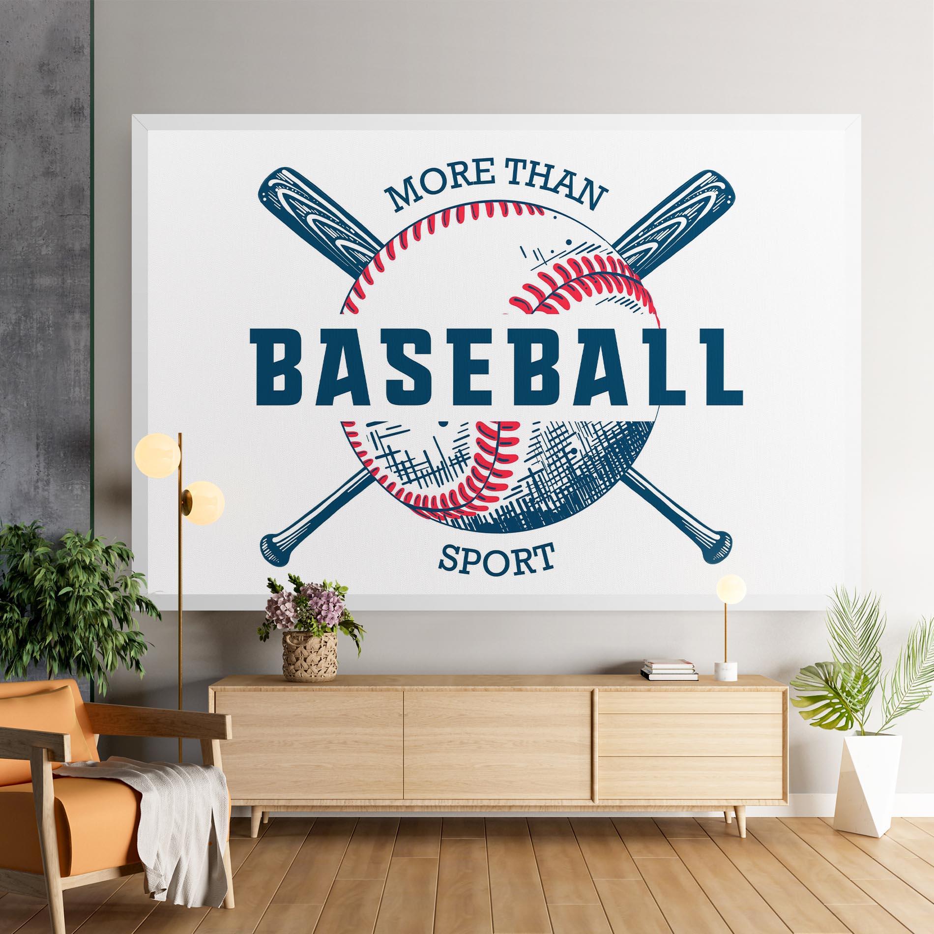 Tablou Canvas Baseball Sport mockup 9