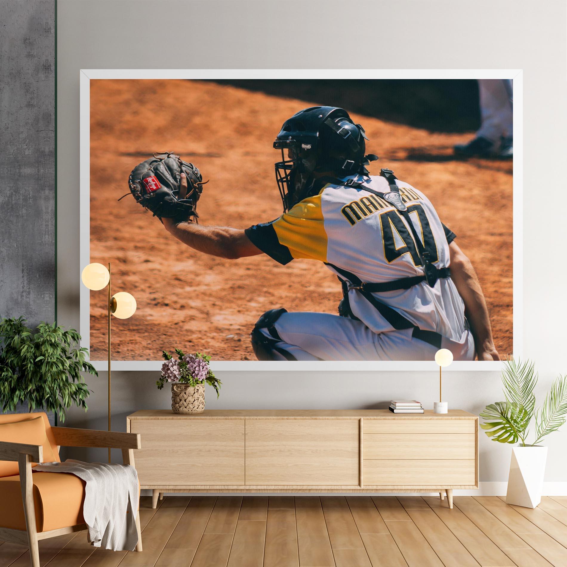 Tablou Canvas Number 47 Baseball mockup 9