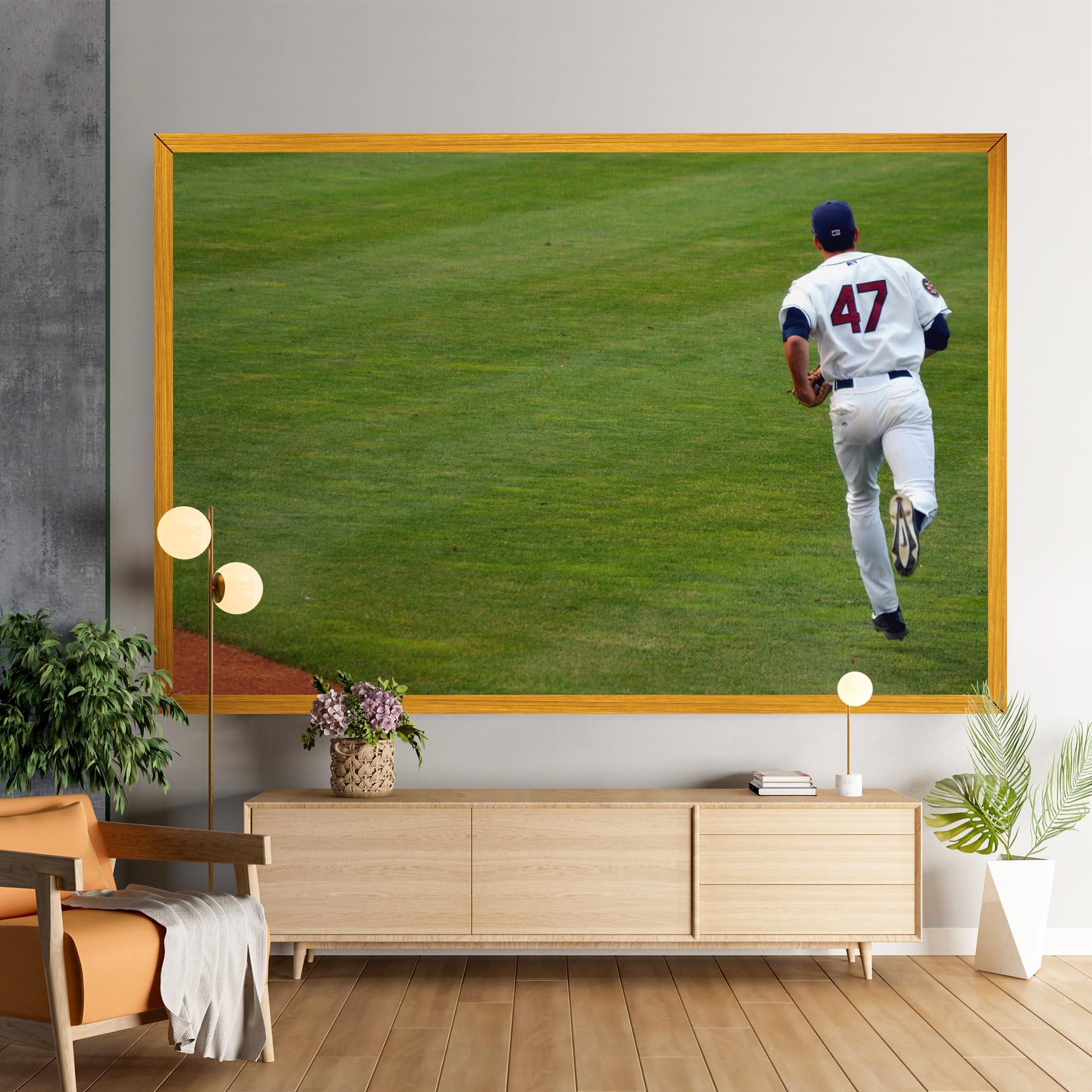 Tablou Canvas Baseball Player mockup 9