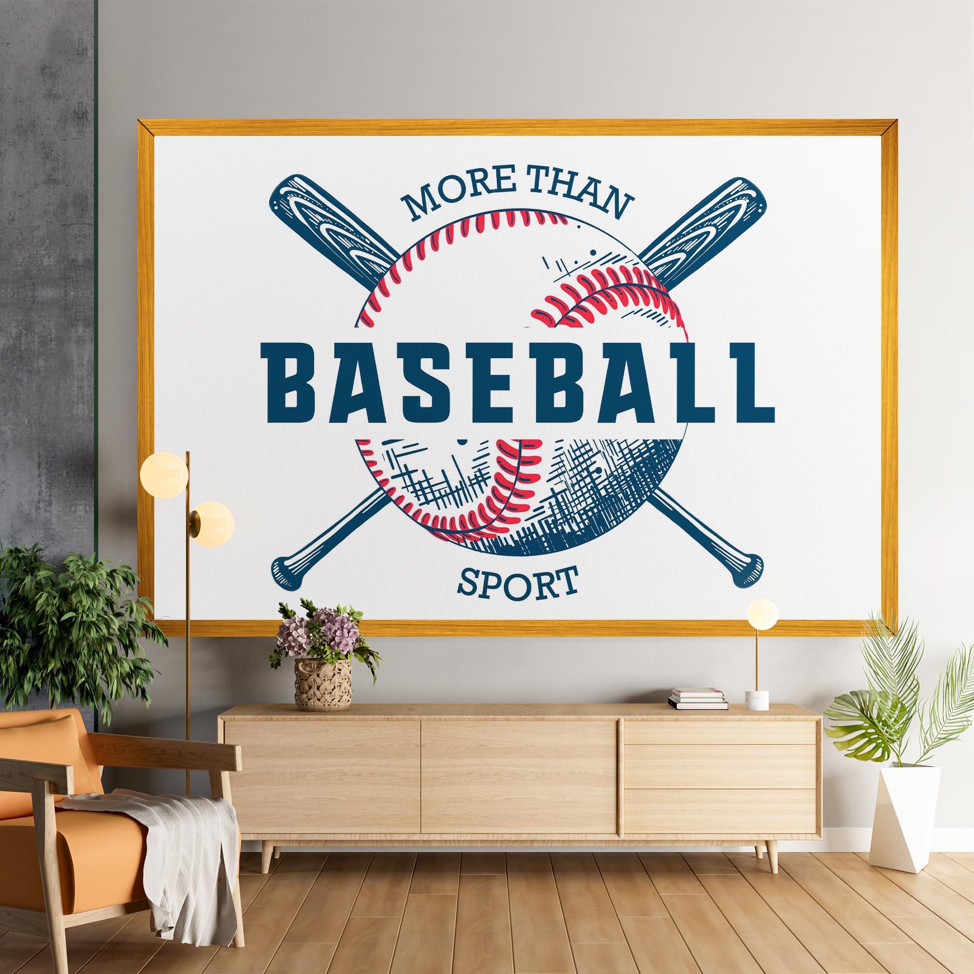 Tablou Canvas Baseball Sport mockup 9