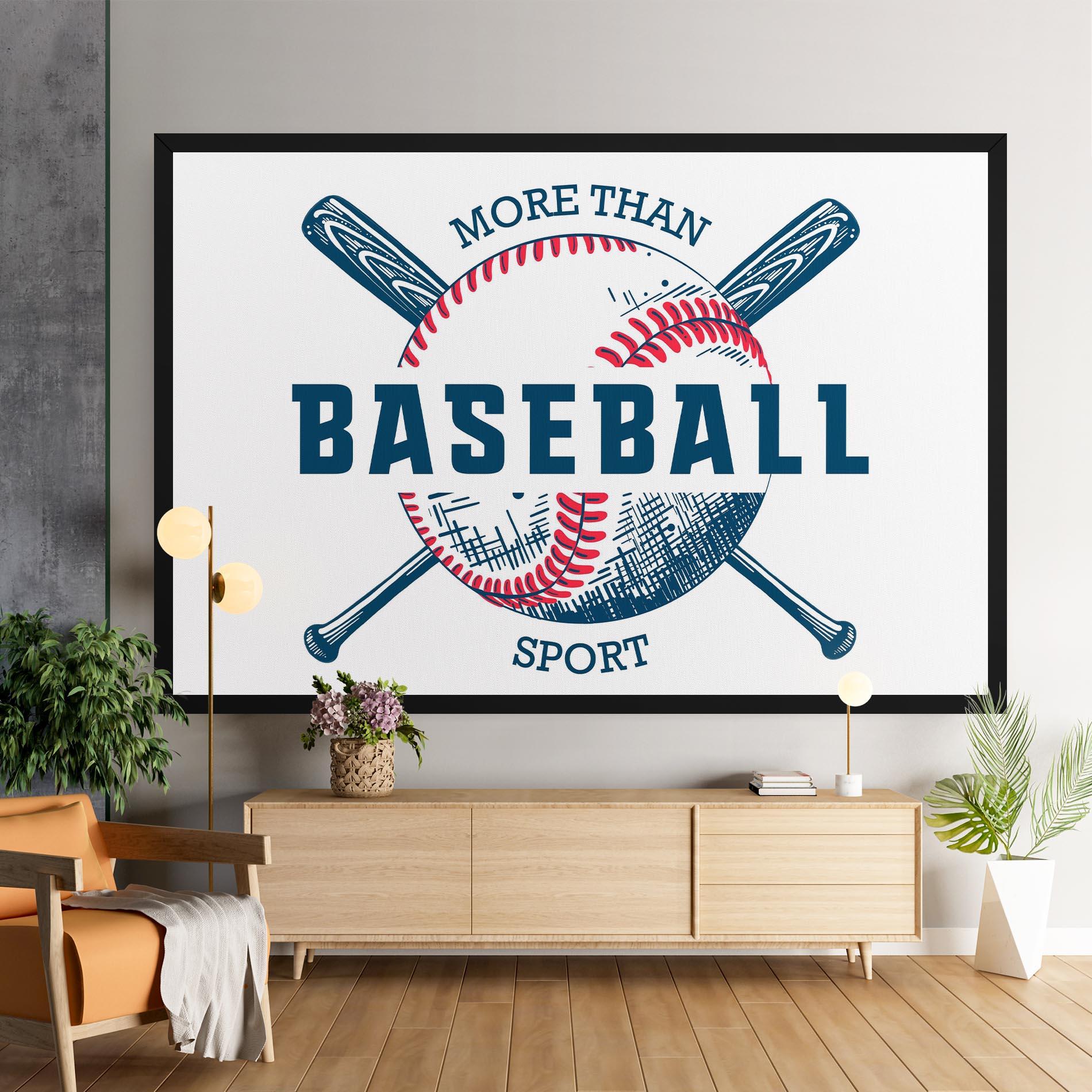 Tablou Canvas Baseball Sport mockup 9