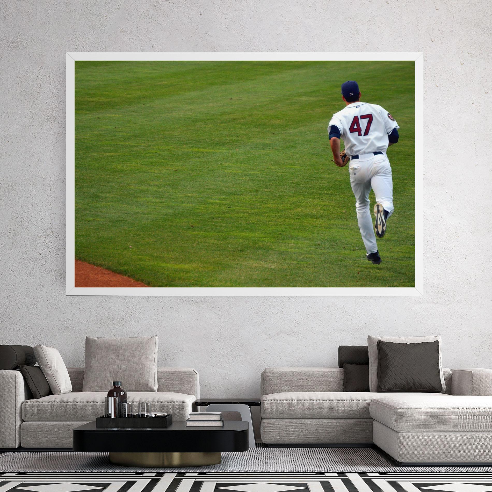 Tablou Canvas Baseball Player mockup 2