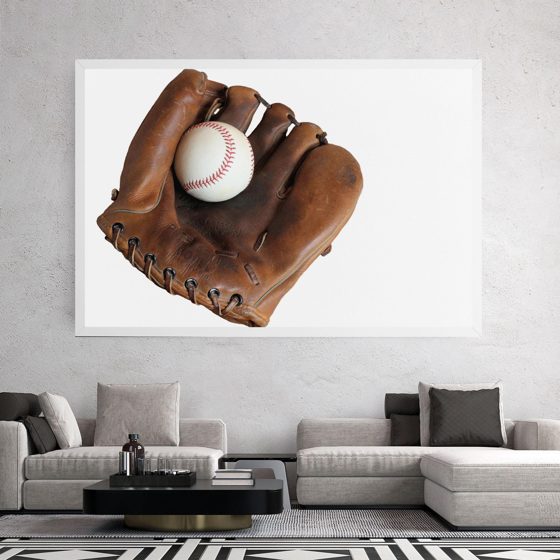 Tablou Canvas Holding Baseball Ball mockup 2