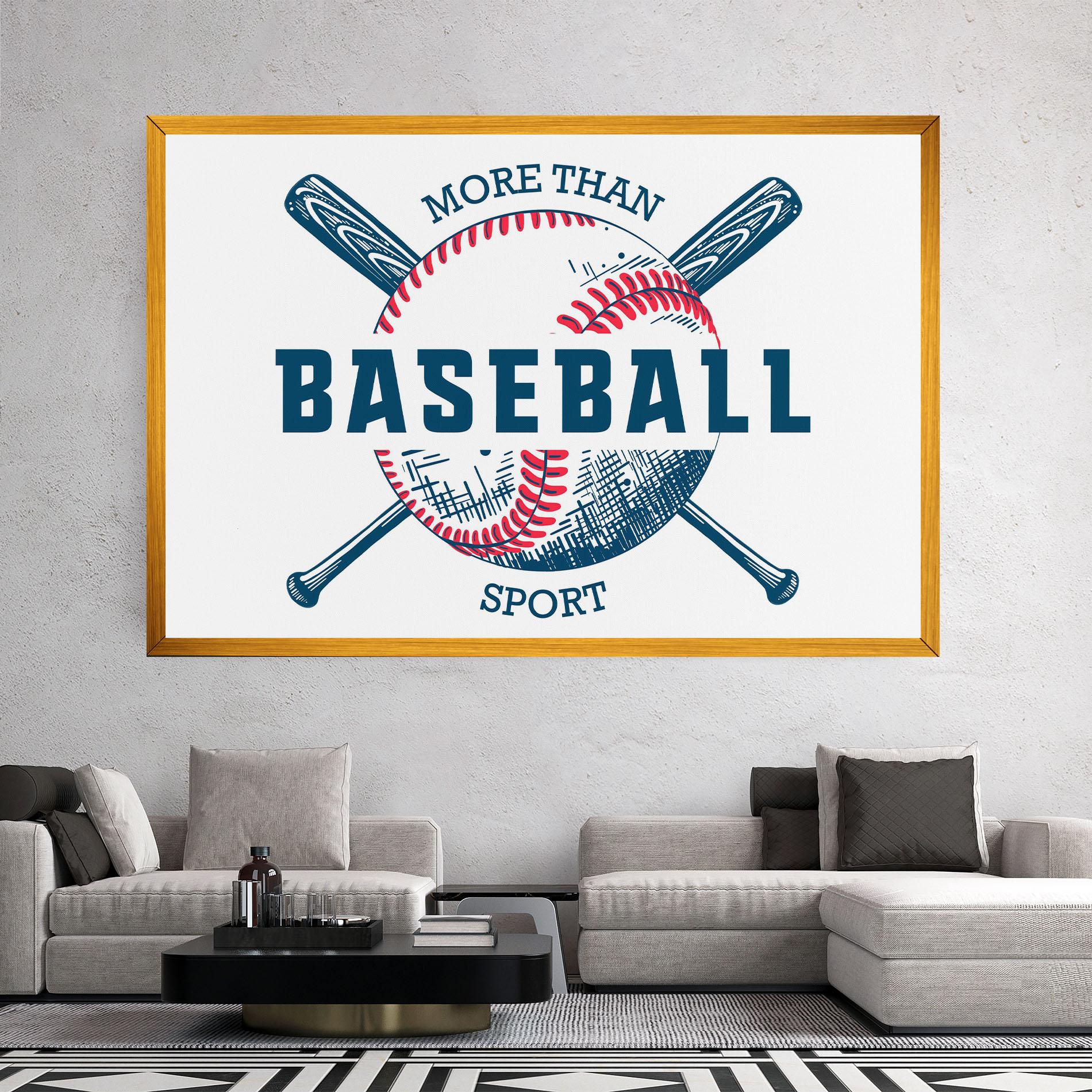 Tablou Canvas Baseball Sport mockup 2