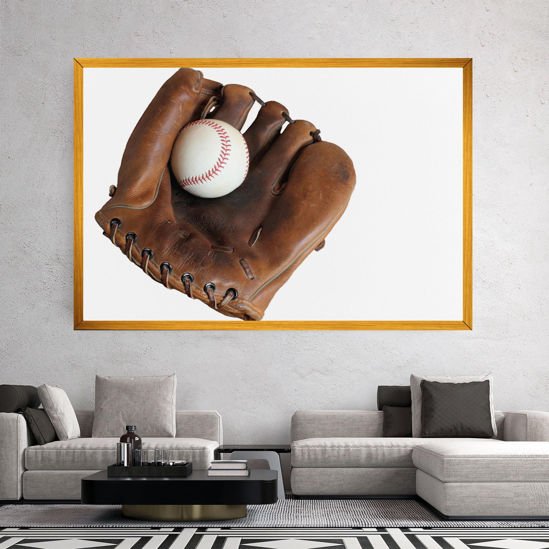 Tablou Canvas Holding Baseball Ball mockup 2