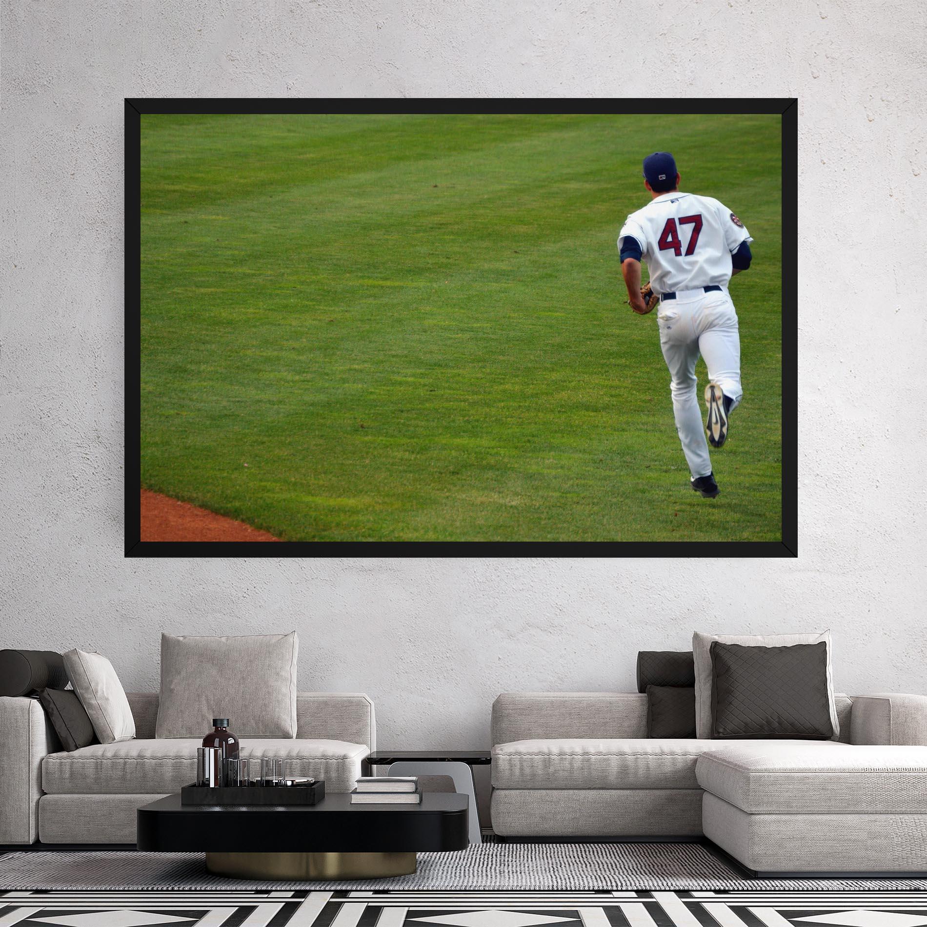 Tablou Canvas Baseball Player mockup 2