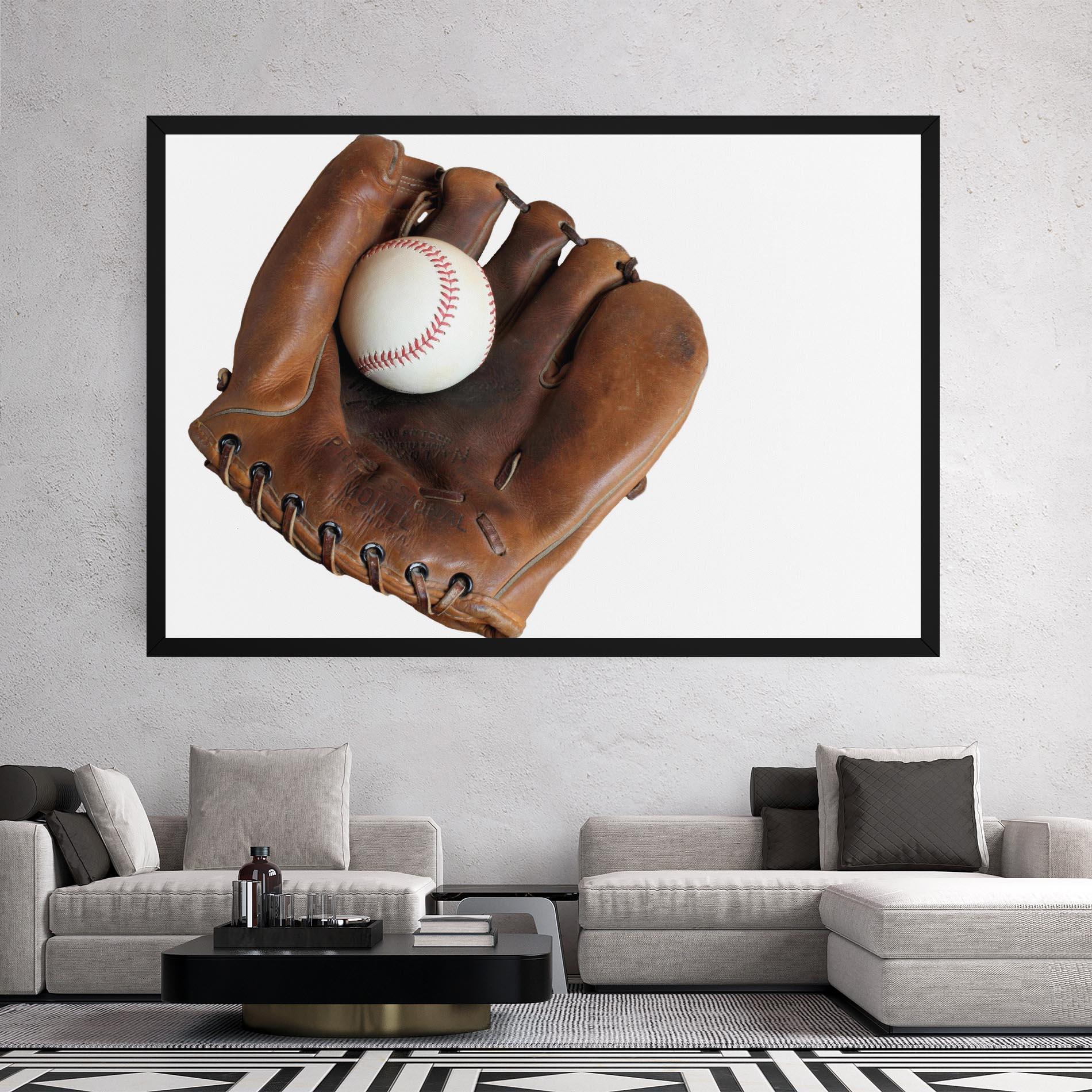 Tablou Canvas Holding Baseball Ball mockup 2