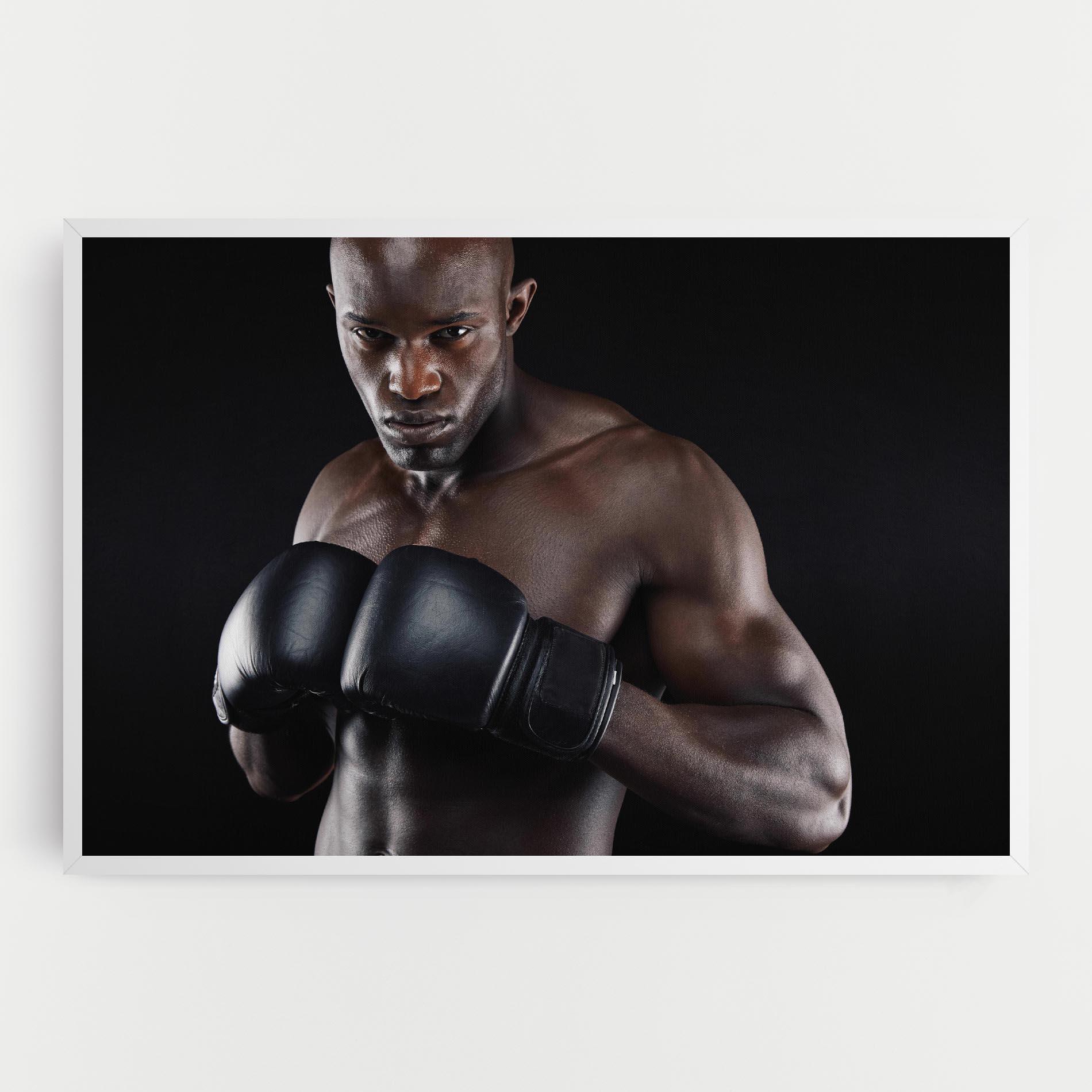 Tablou Canvas Powerful Fighter mockup 0