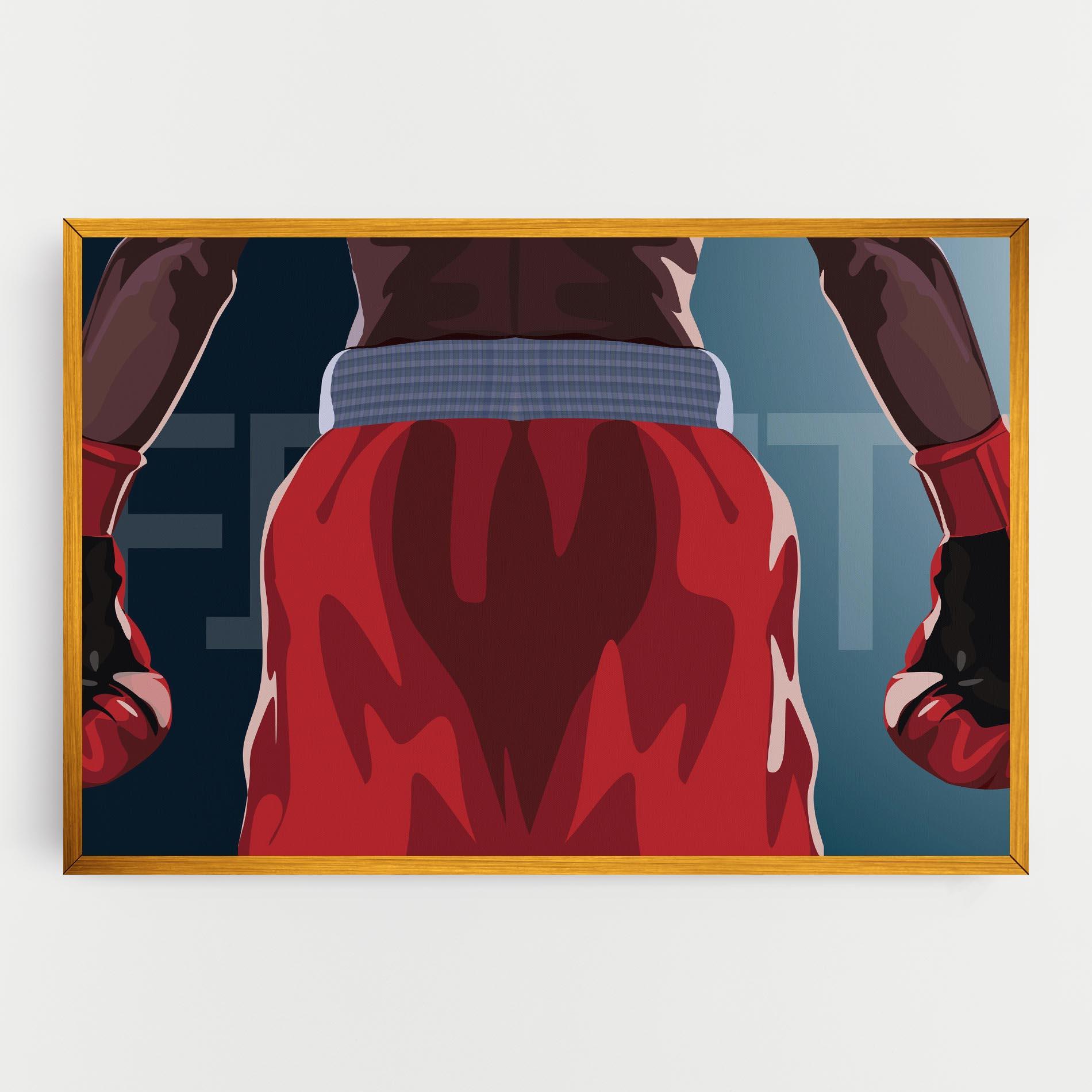 Tablou Canvas Fight Box mockup 0