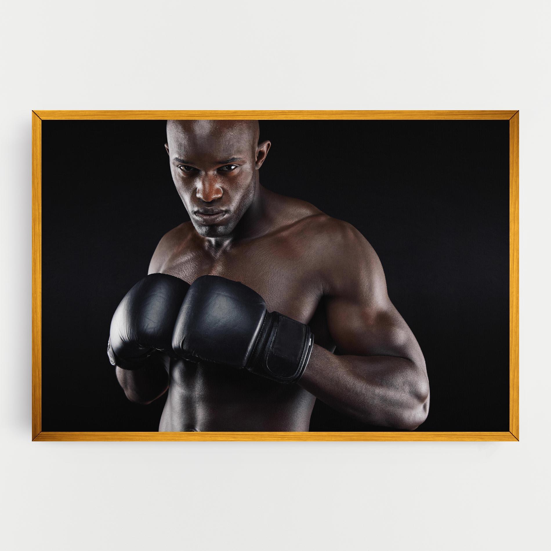 Tablou Canvas Powerful Fighter mockup 0
