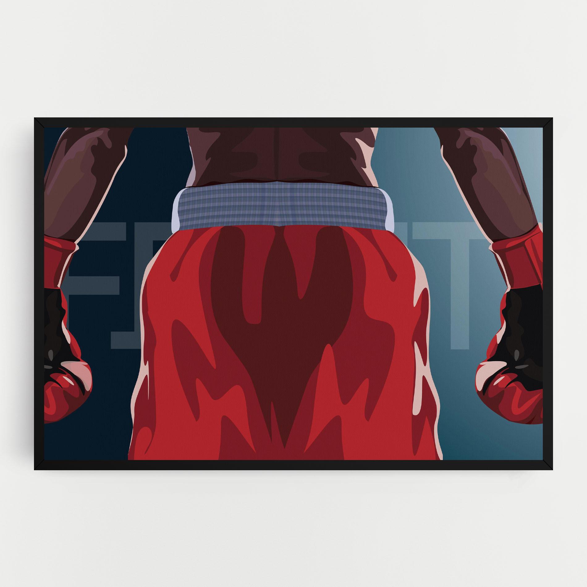 Tablou Canvas Fight Box mockup 0