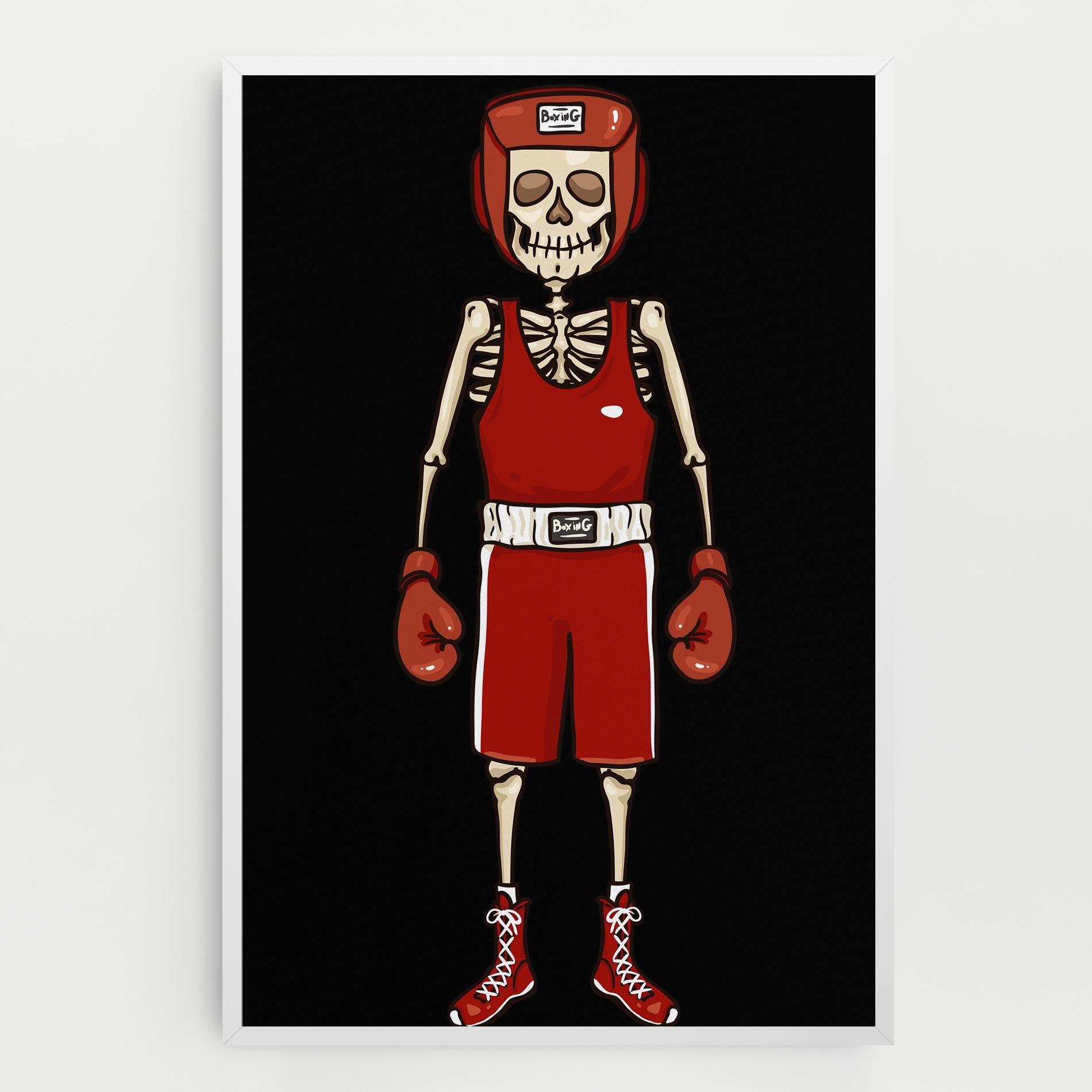 Tablou Canvas Bones Box mockup 0