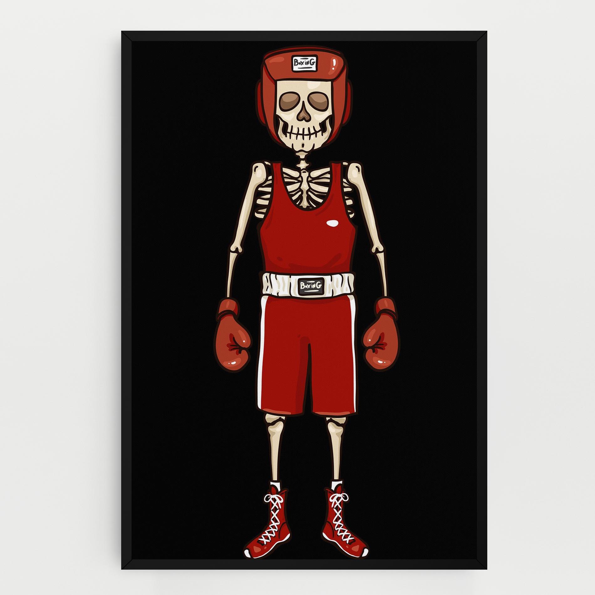 Tablou Canvas Bones Box mockup 0