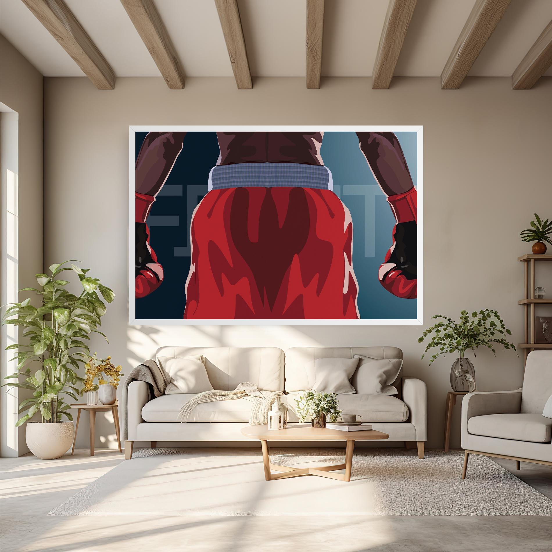 Tablou Canvas Fight Box mockup 6