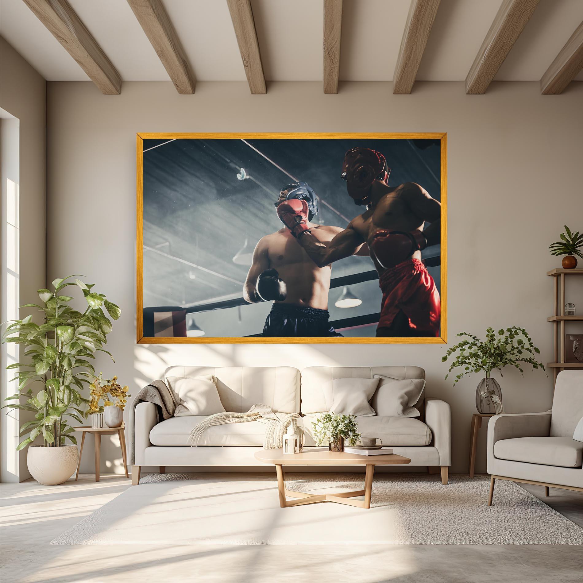 Tablou Canvas Knockout King mockup 6