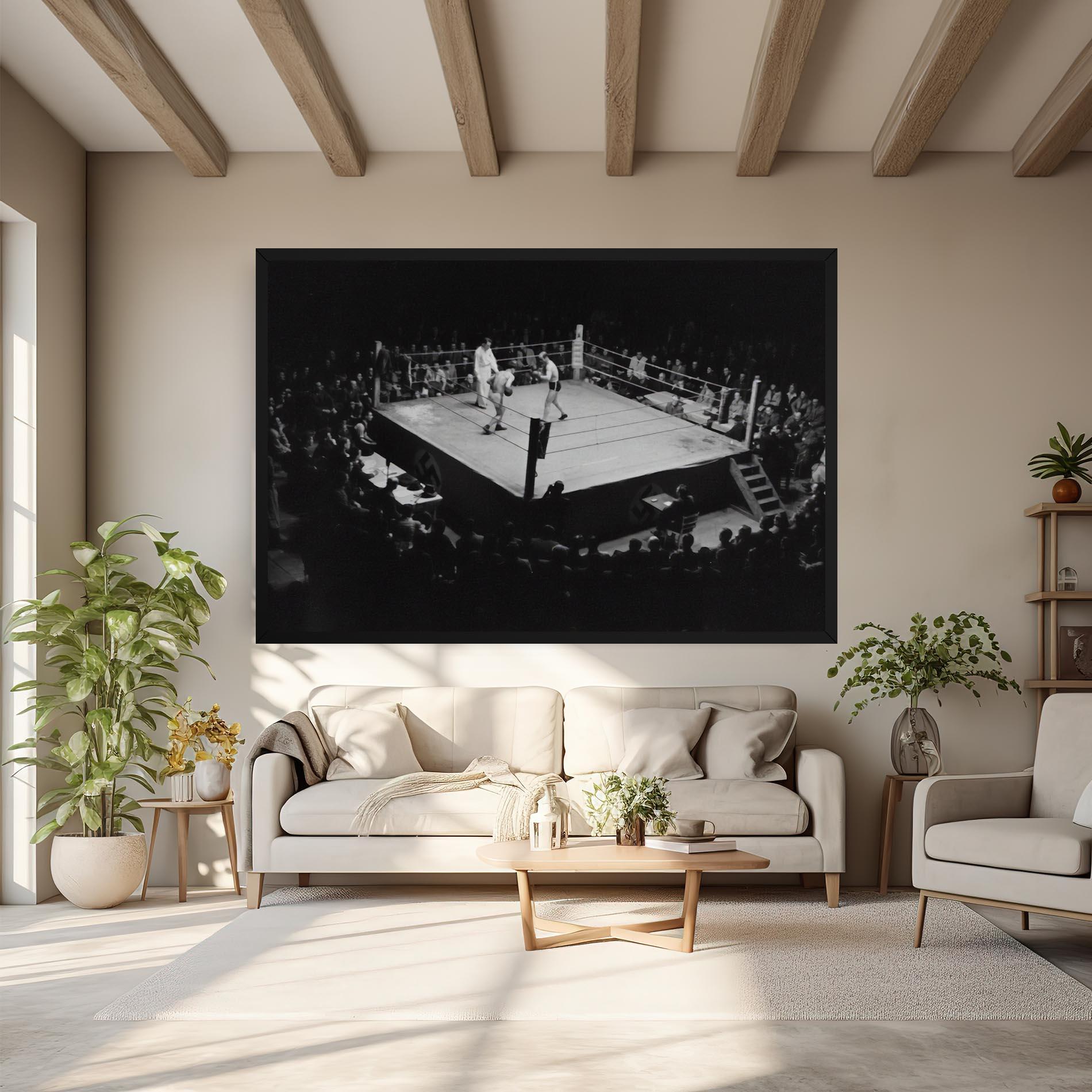 Tablou Canvas Grey Ring mockup 6