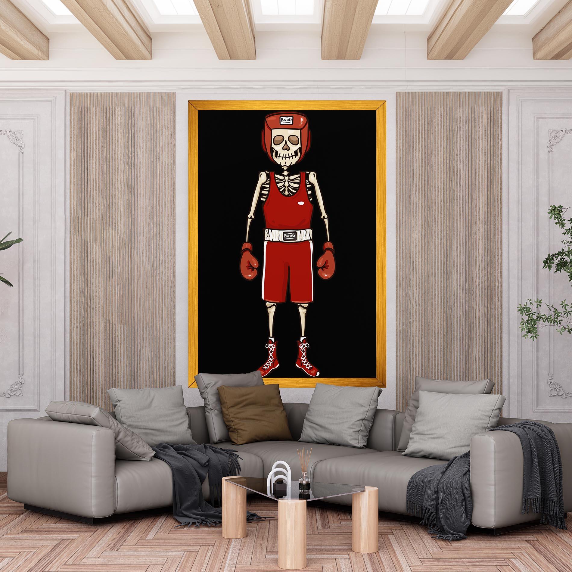 Tablou Canvas Bones Box mockup 6