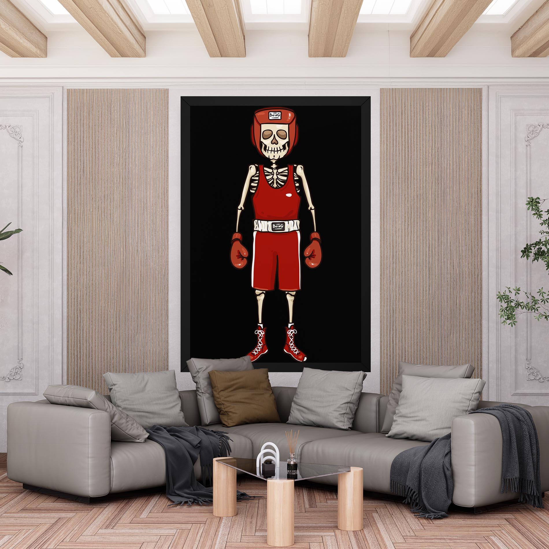 Tablou Canvas Bones Box mockup 6