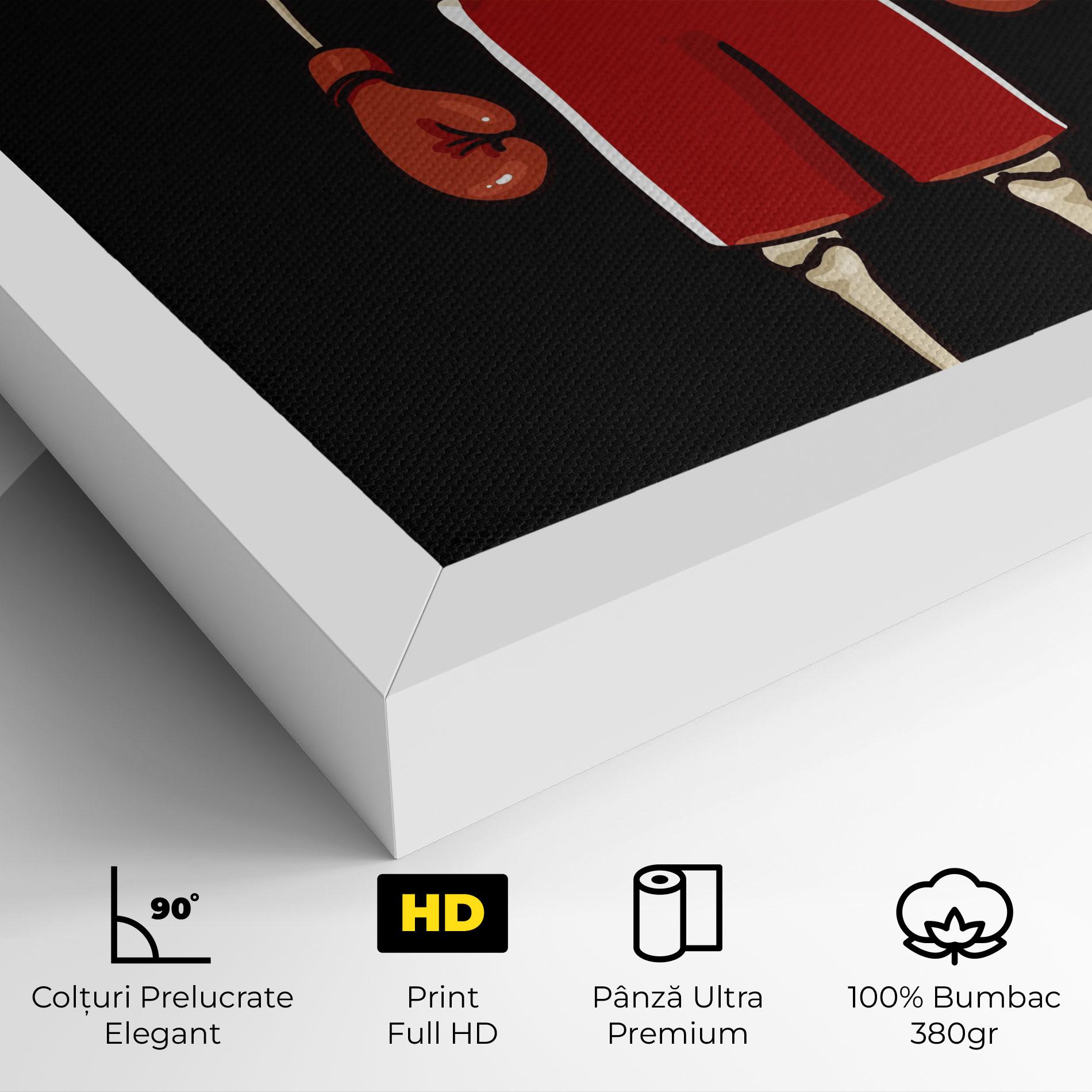 Tablou Canvas Bones Box mockup 4