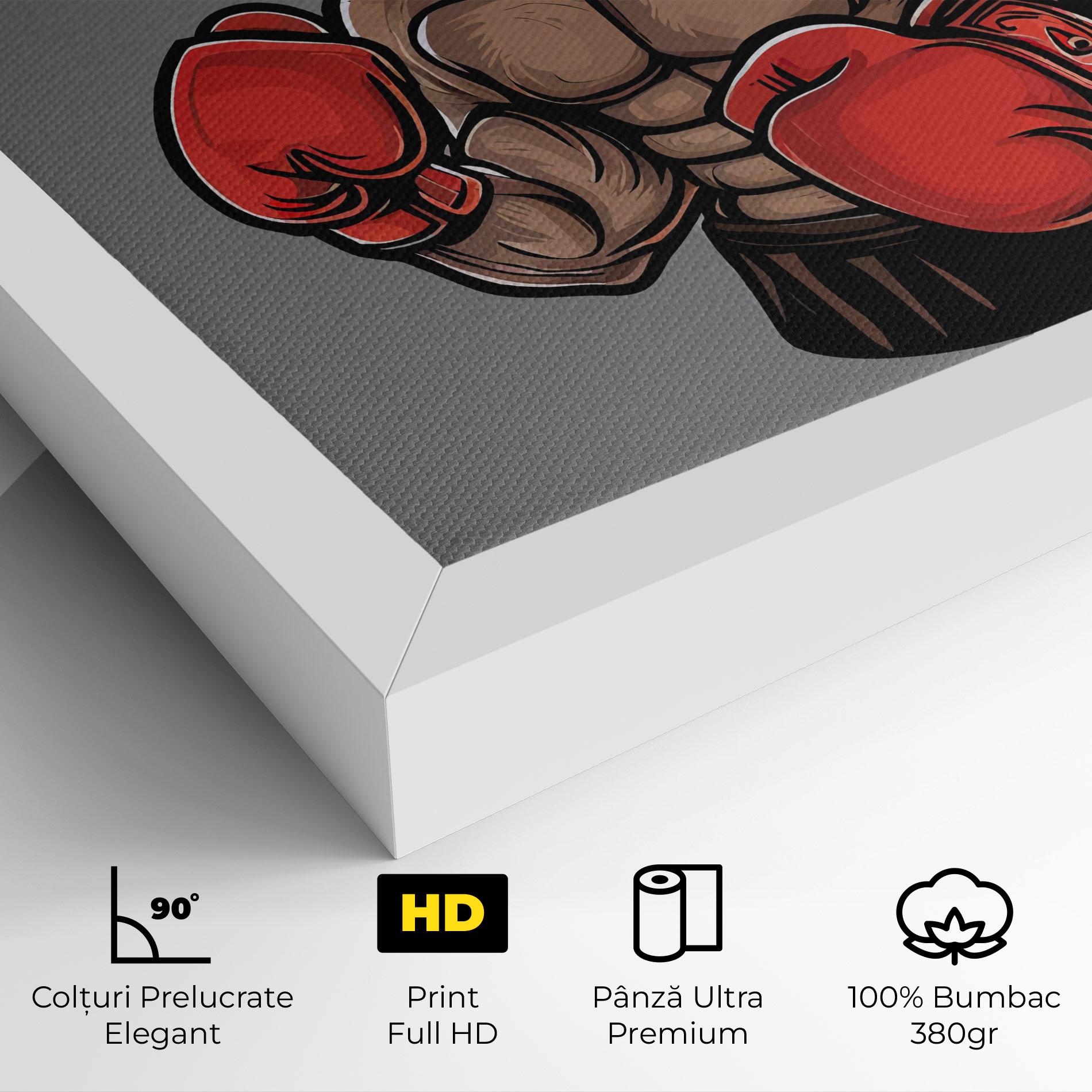 Tablou Canvas Boxer Dog mockup 4