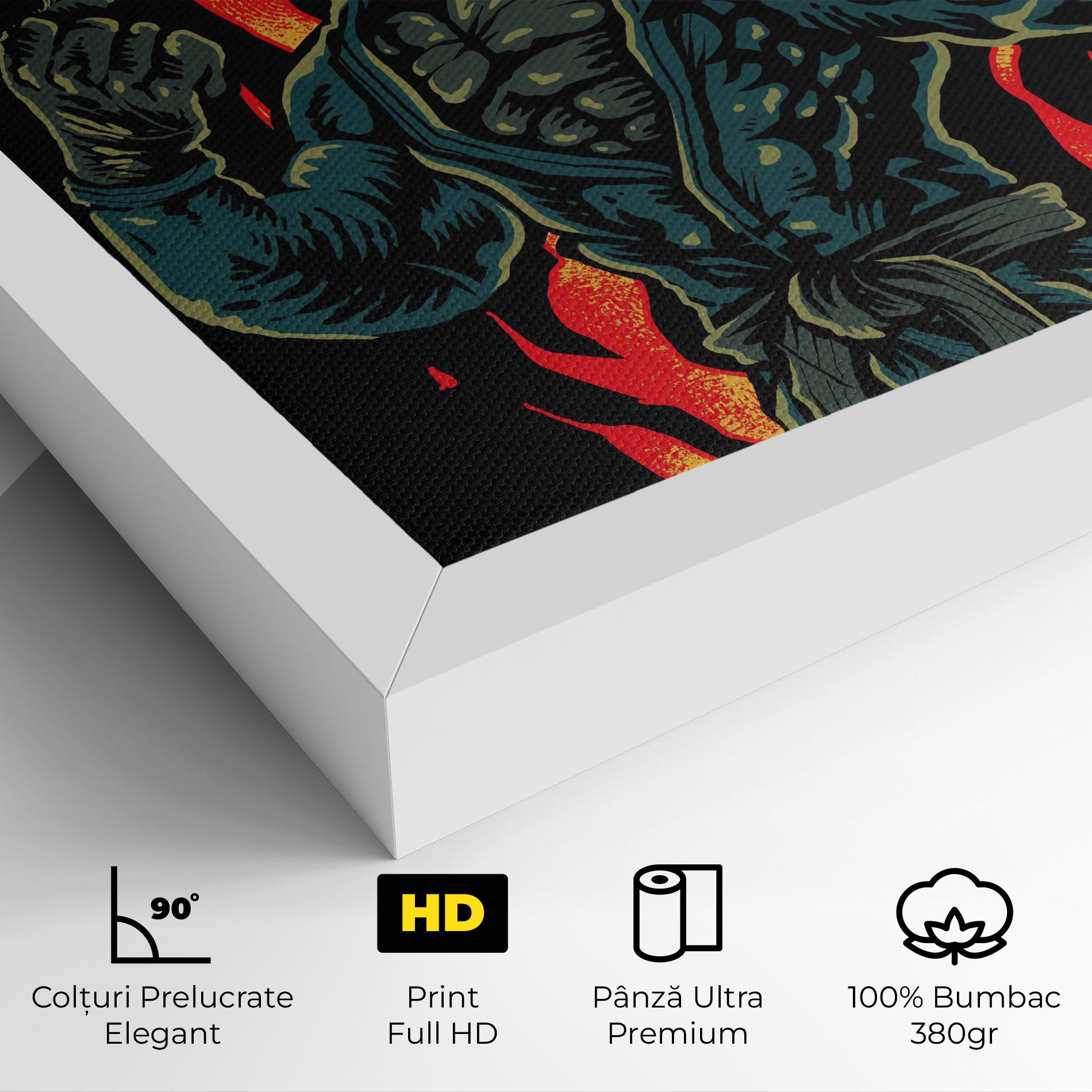 Tablou Canvas Gorilla Box Fighter mockup 4