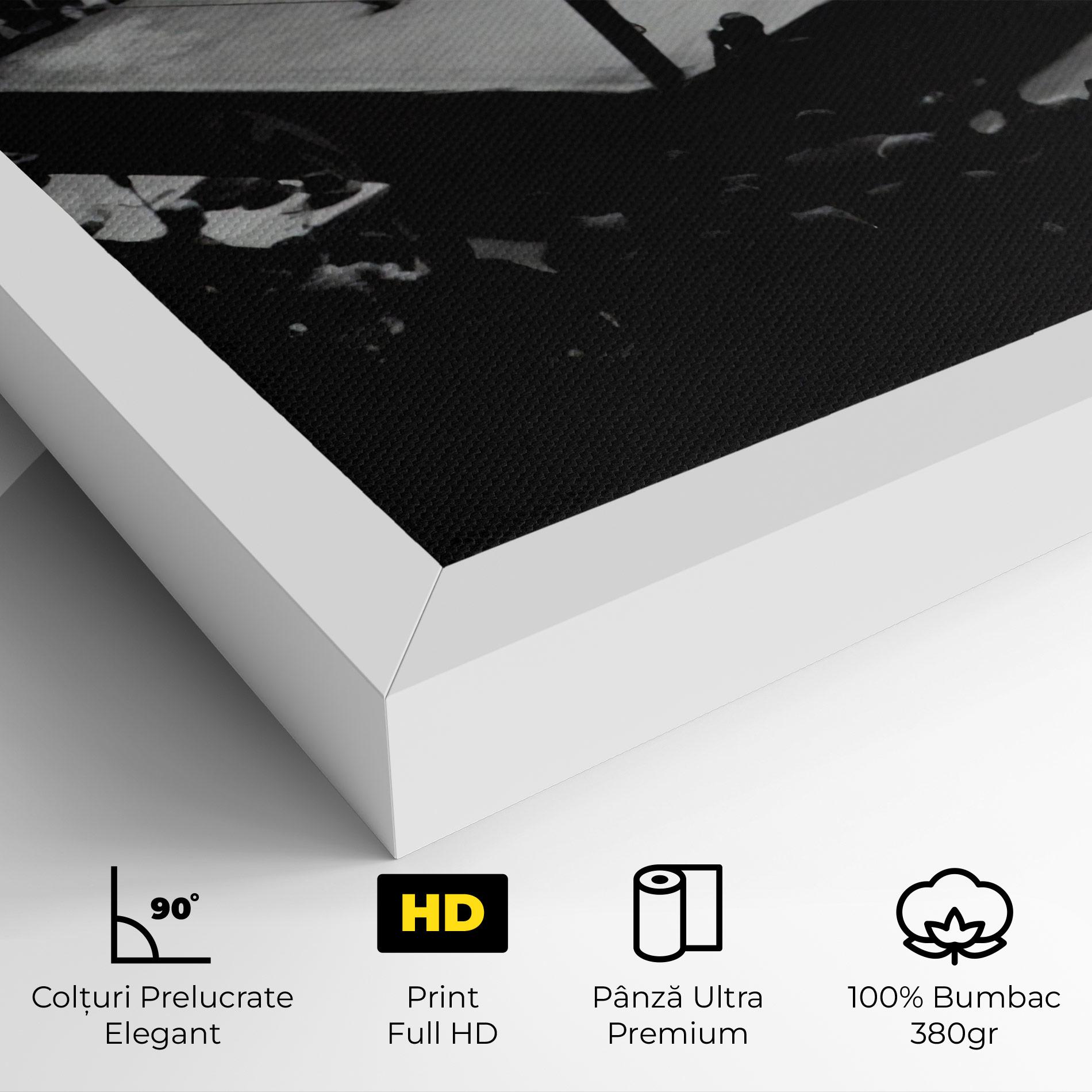 Tablou Canvas Grey Ring mockup 4