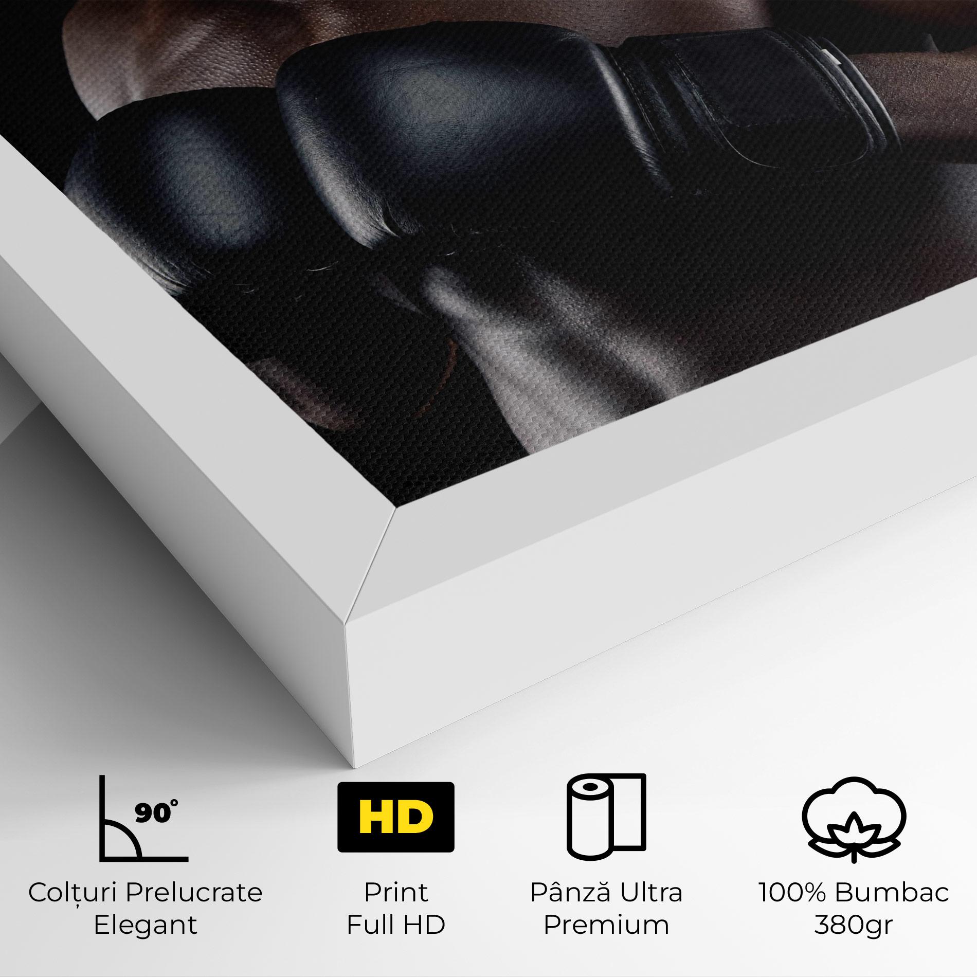 Tablou Canvas Powerful Fighter mockup 4
