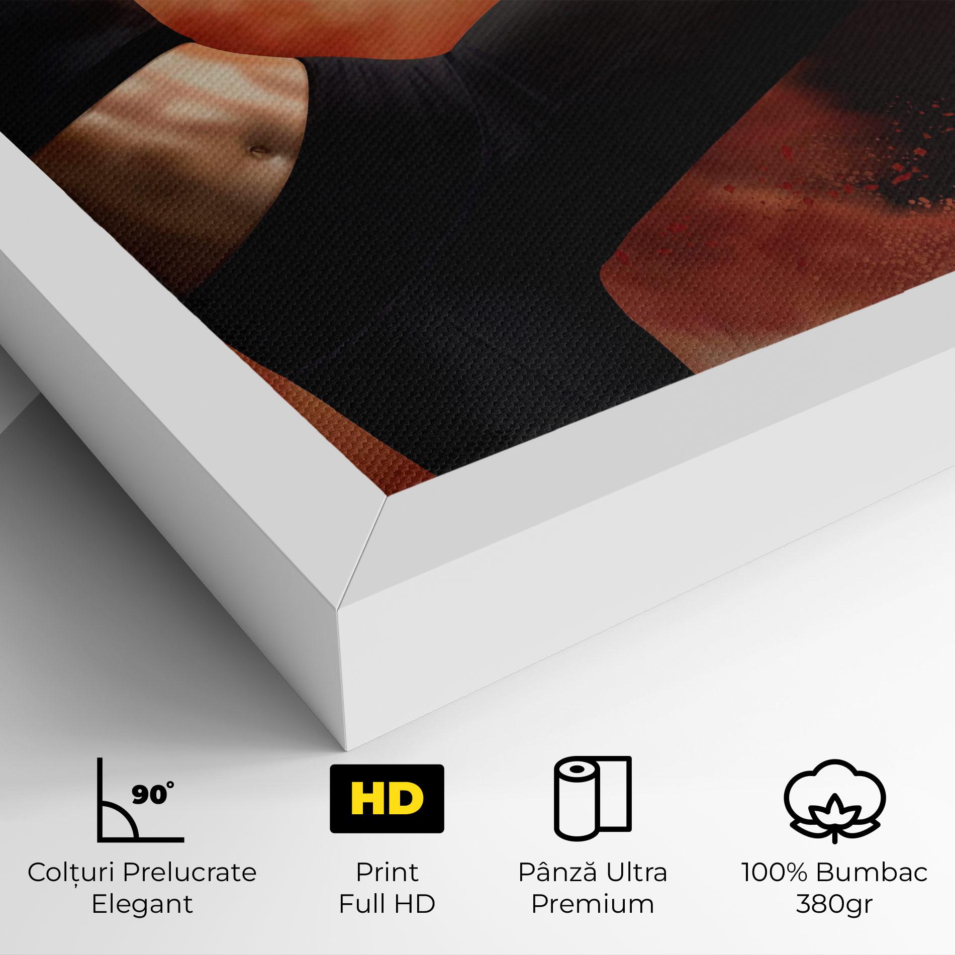 Tablou Canvas Woman Box mockup 4