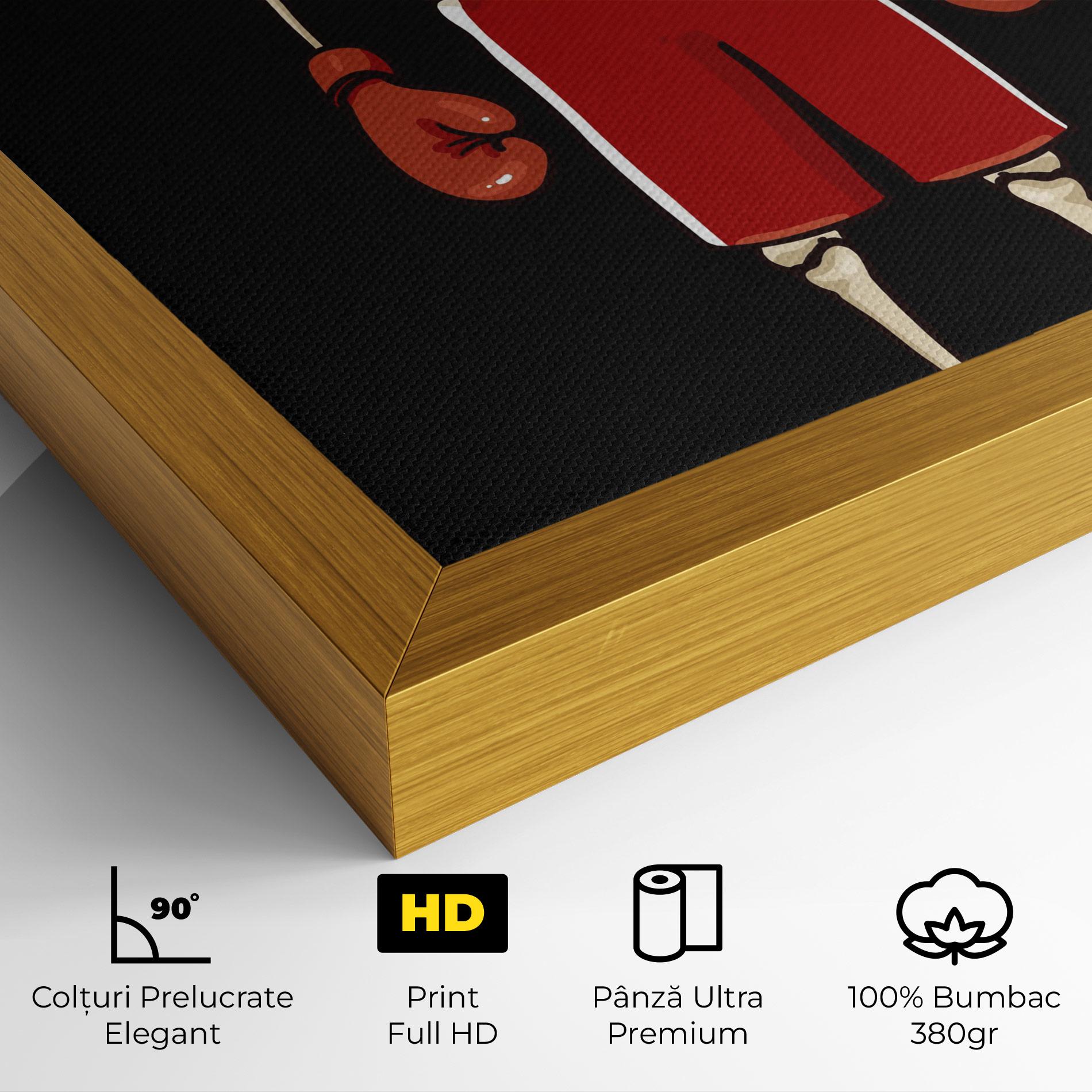 Tablou Canvas Bones Box mockup 4