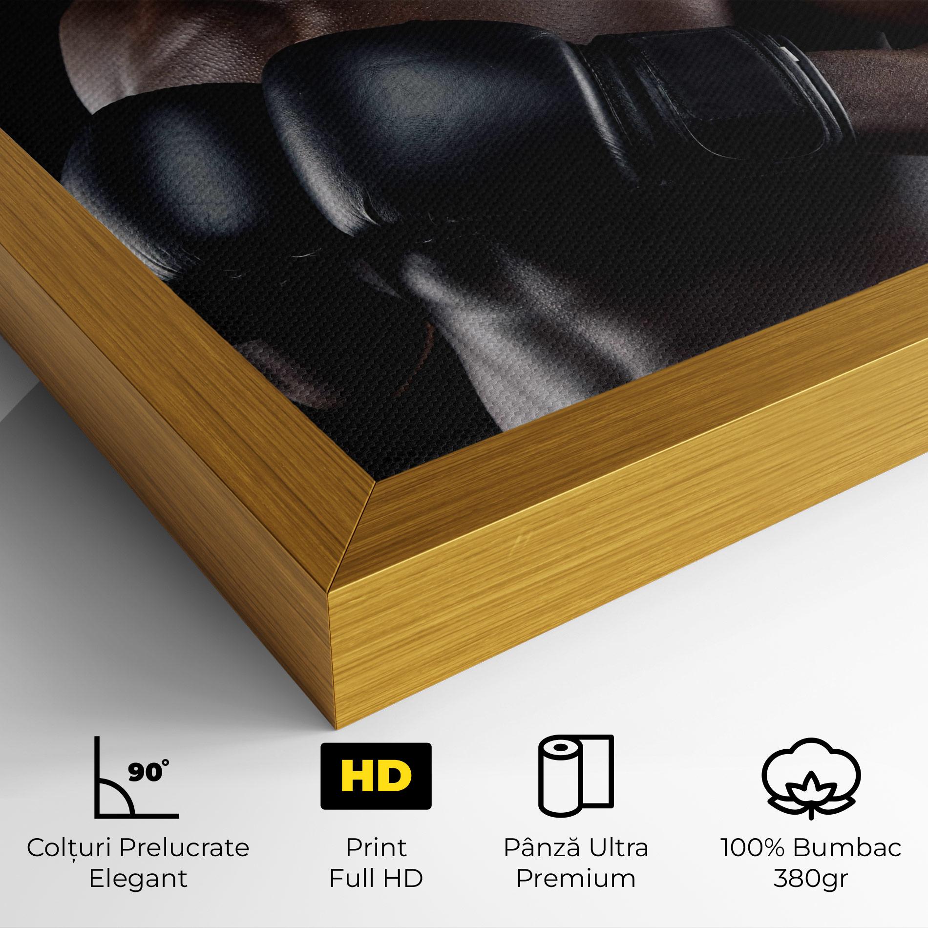 Tablou Canvas Powerful Fighter mockup 4