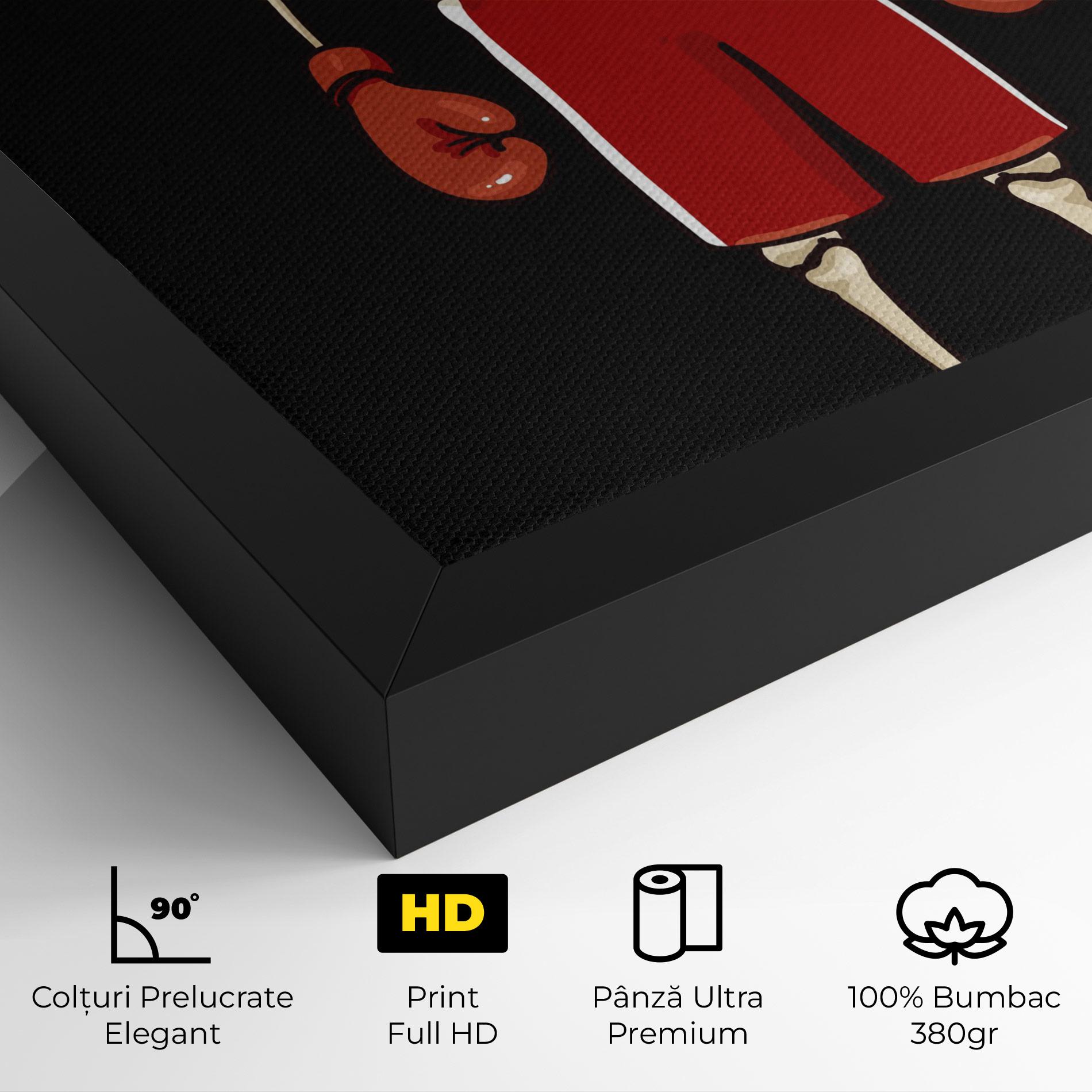 Tablou Canvas Bones Box mockup 4