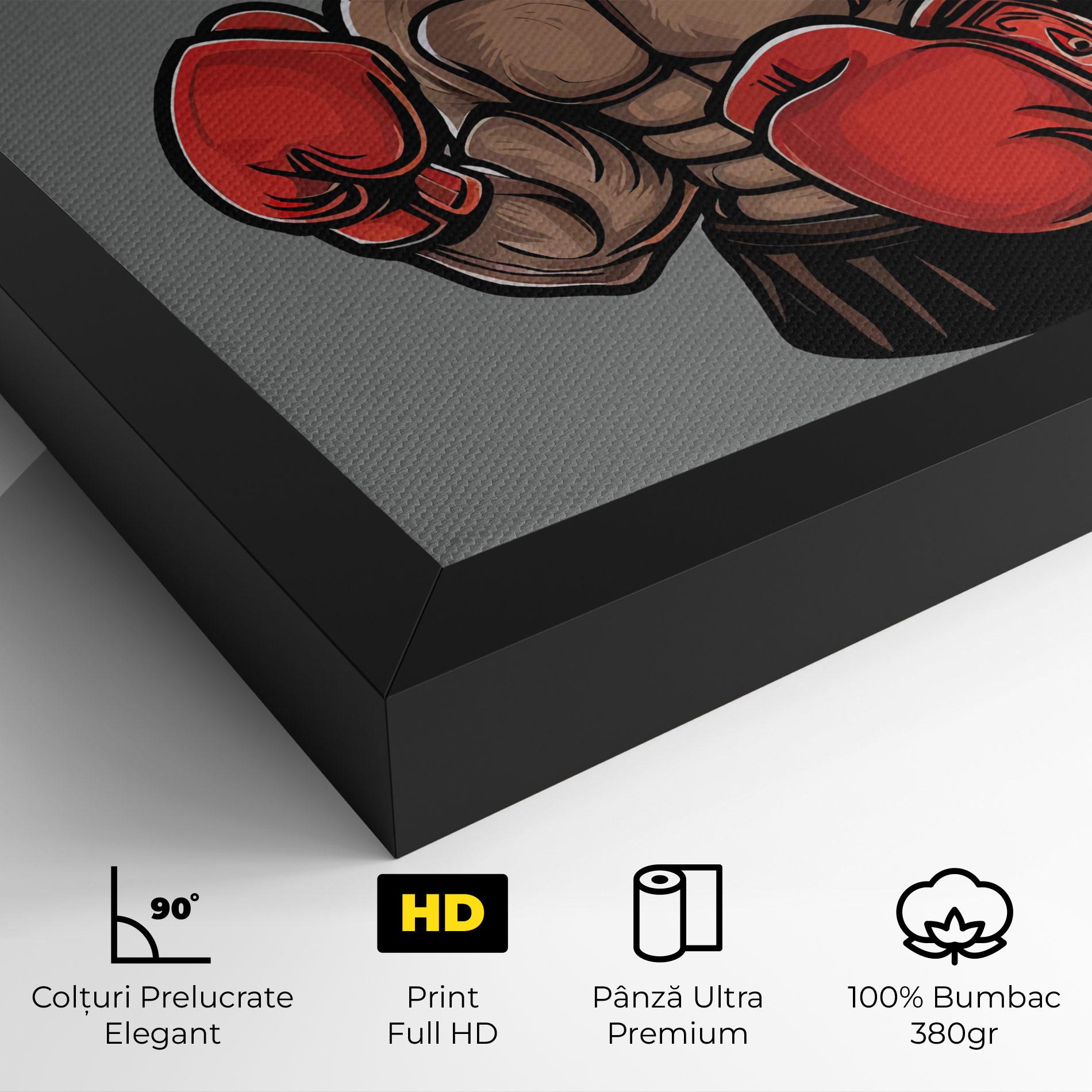 Tablou Canvas Boxer Dog mockup 4