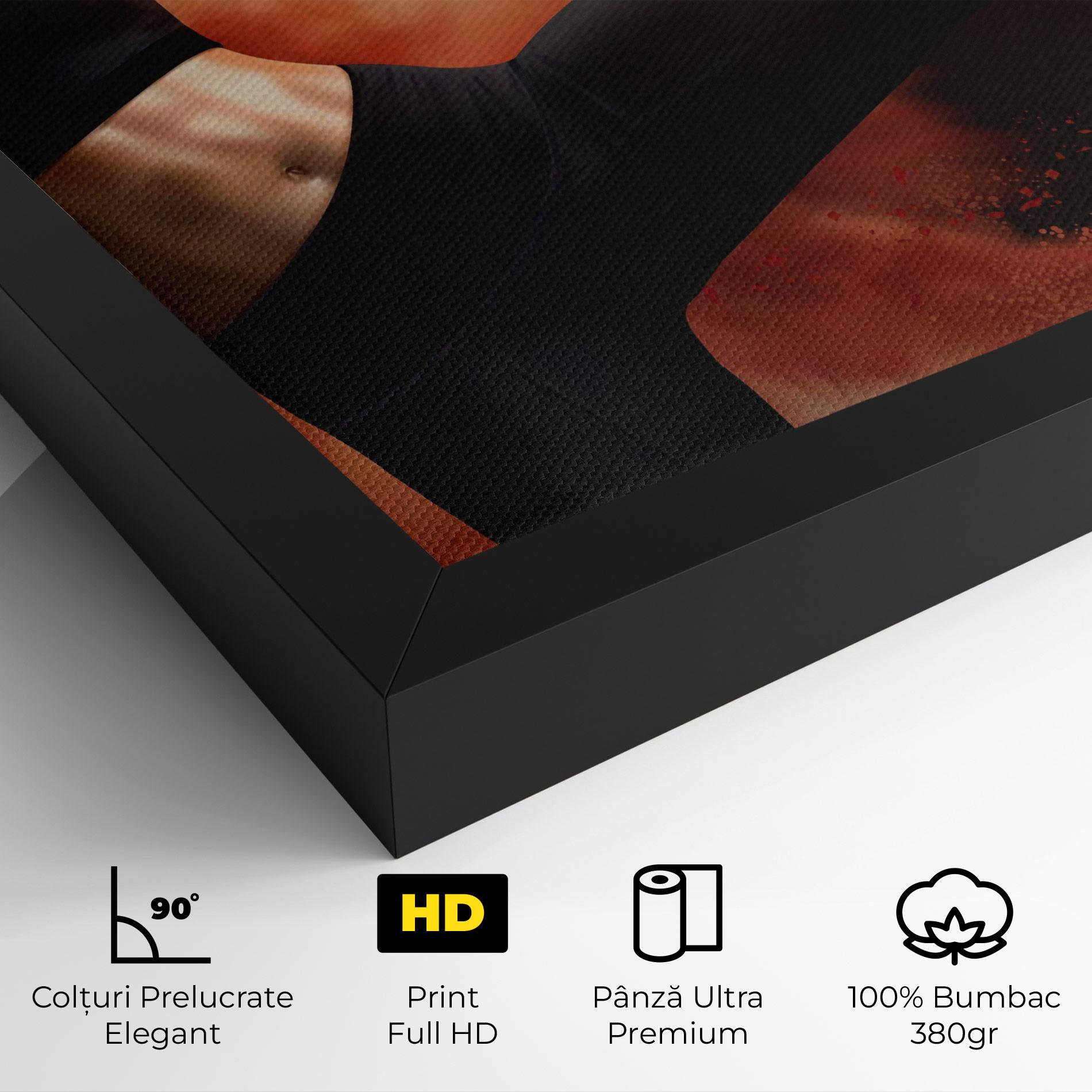 Tablou Canvas Woman Box mockup 4