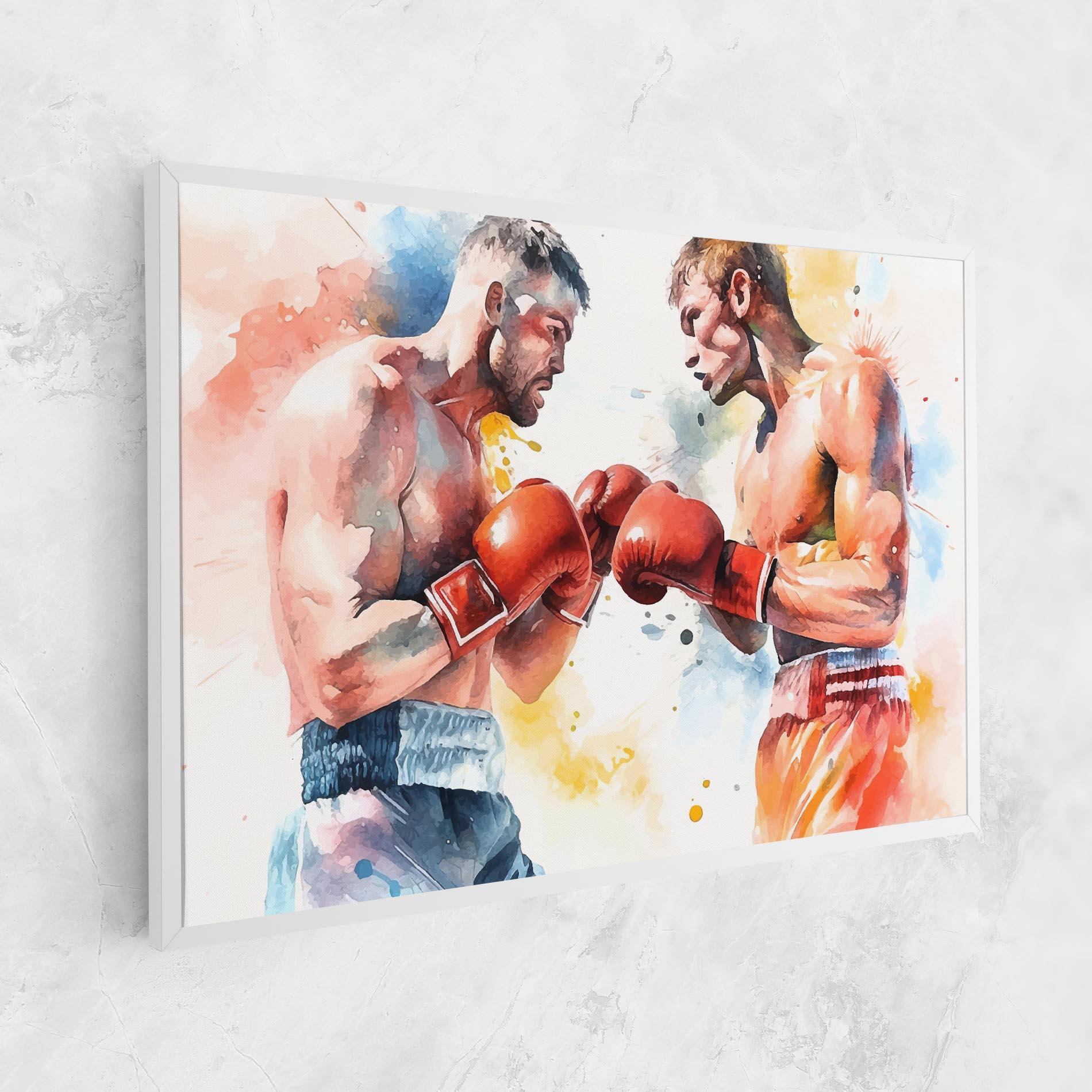 Tablou Canvas Boxing Match Art mockup 1