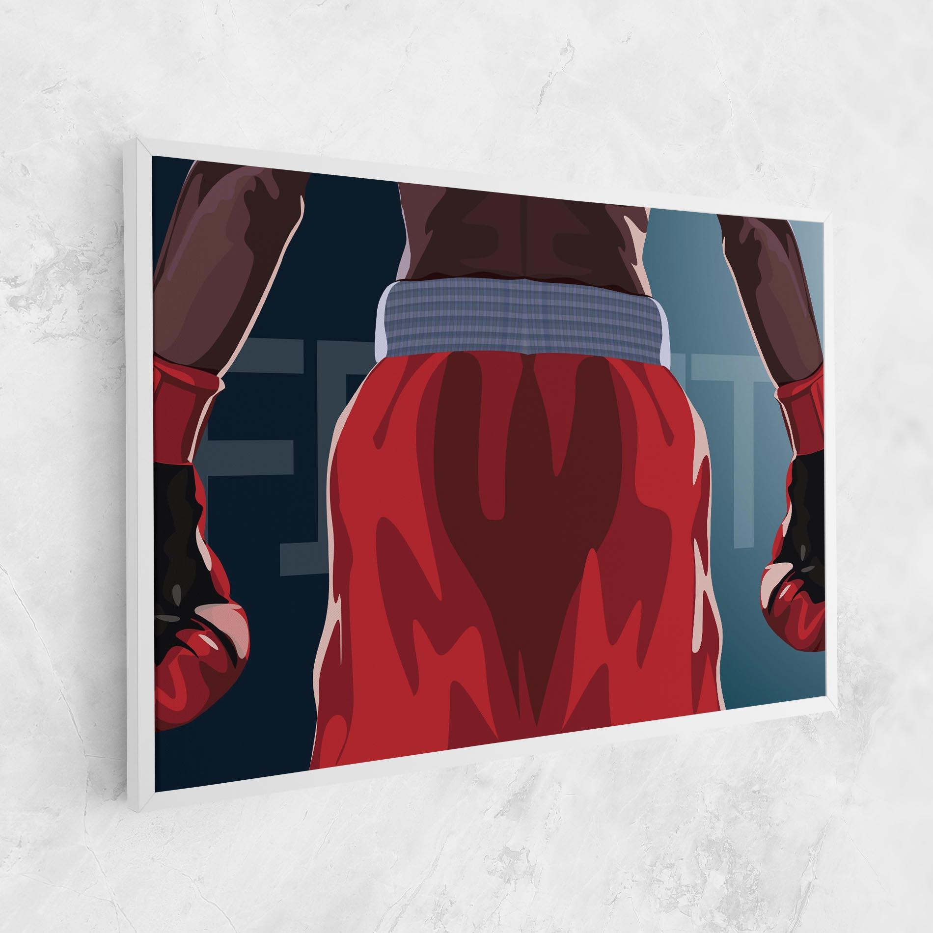 Tablou Canvas Fight Box mockup 1