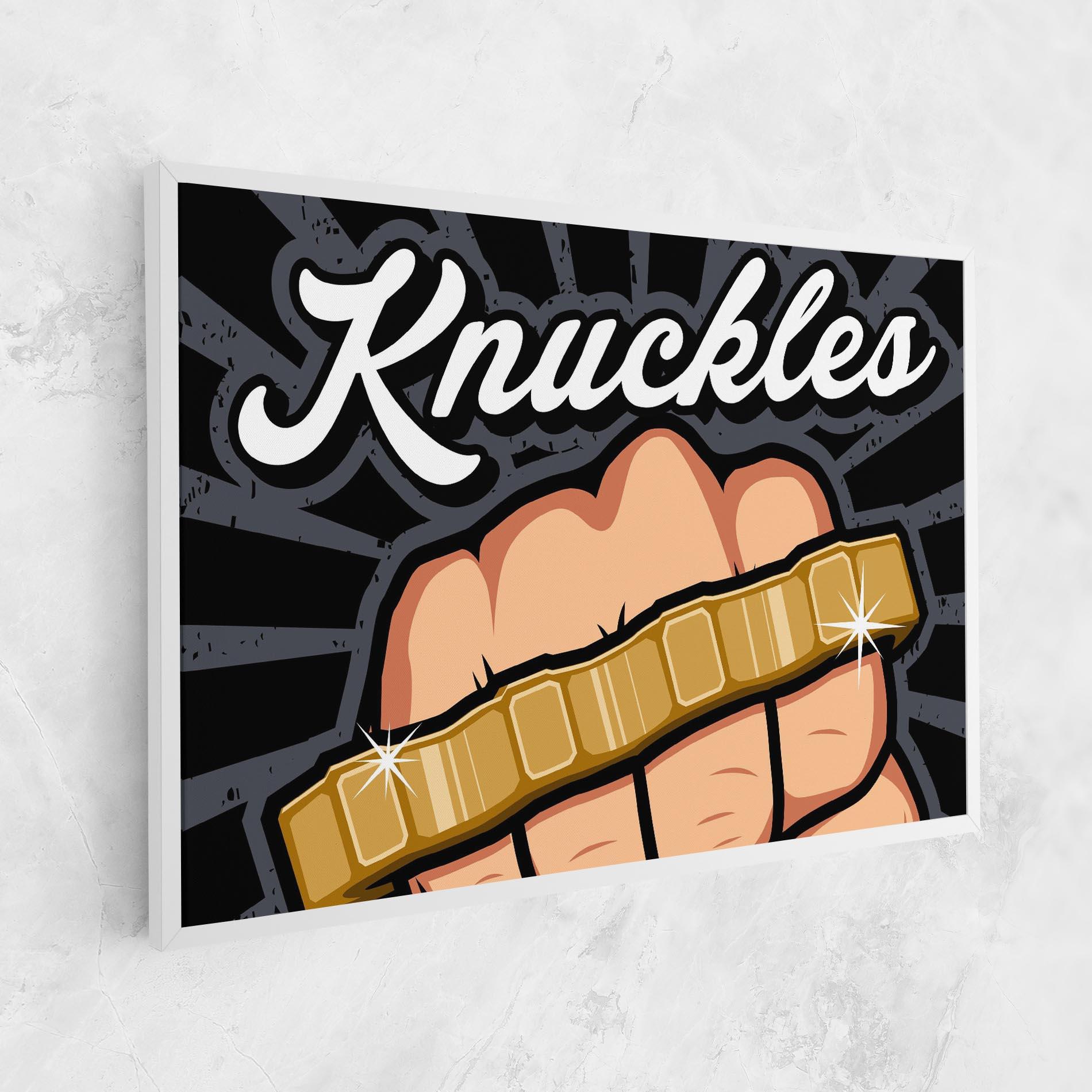Tablou Canvas Knuckles mockup 1
