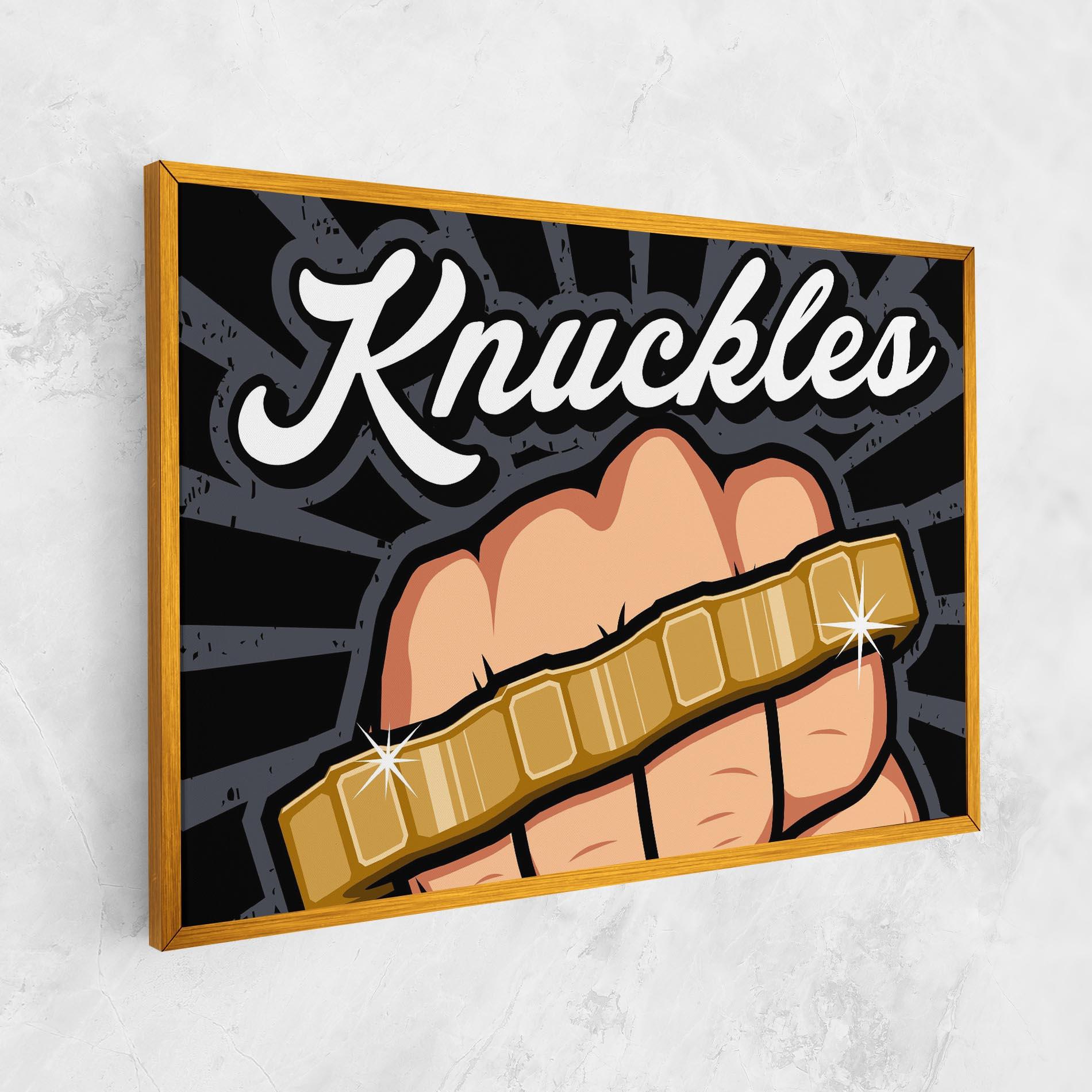 Tablou Canvas Knuckles mockup 1