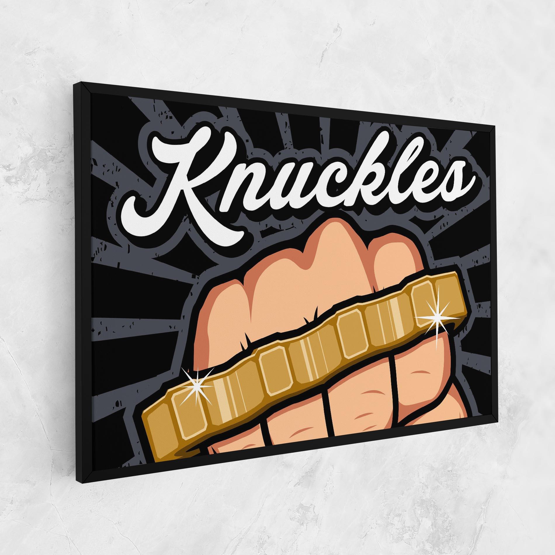 Tablou Canvas Knuckles mockup 1