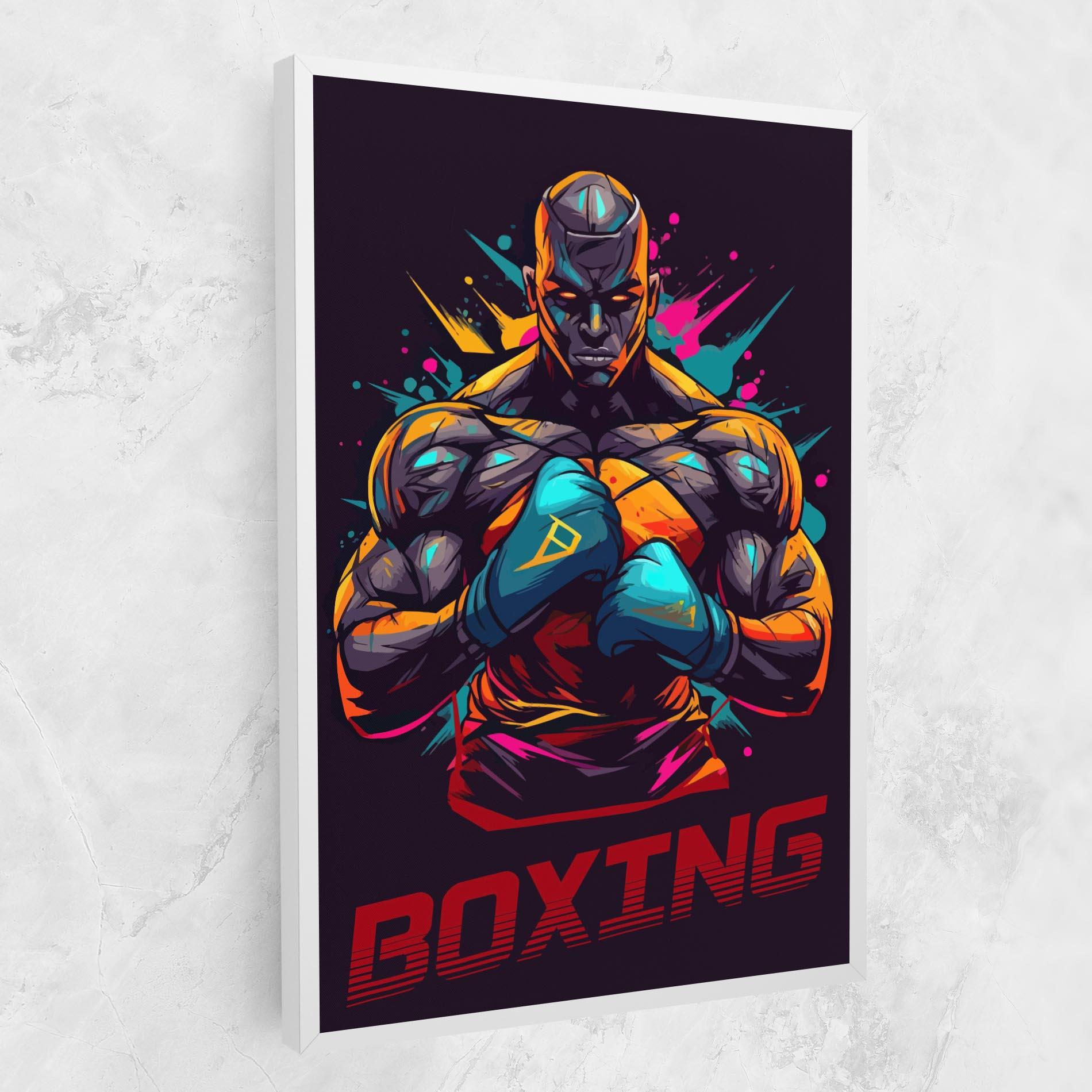 Tablou Canvas Boxing Strong mockup 1