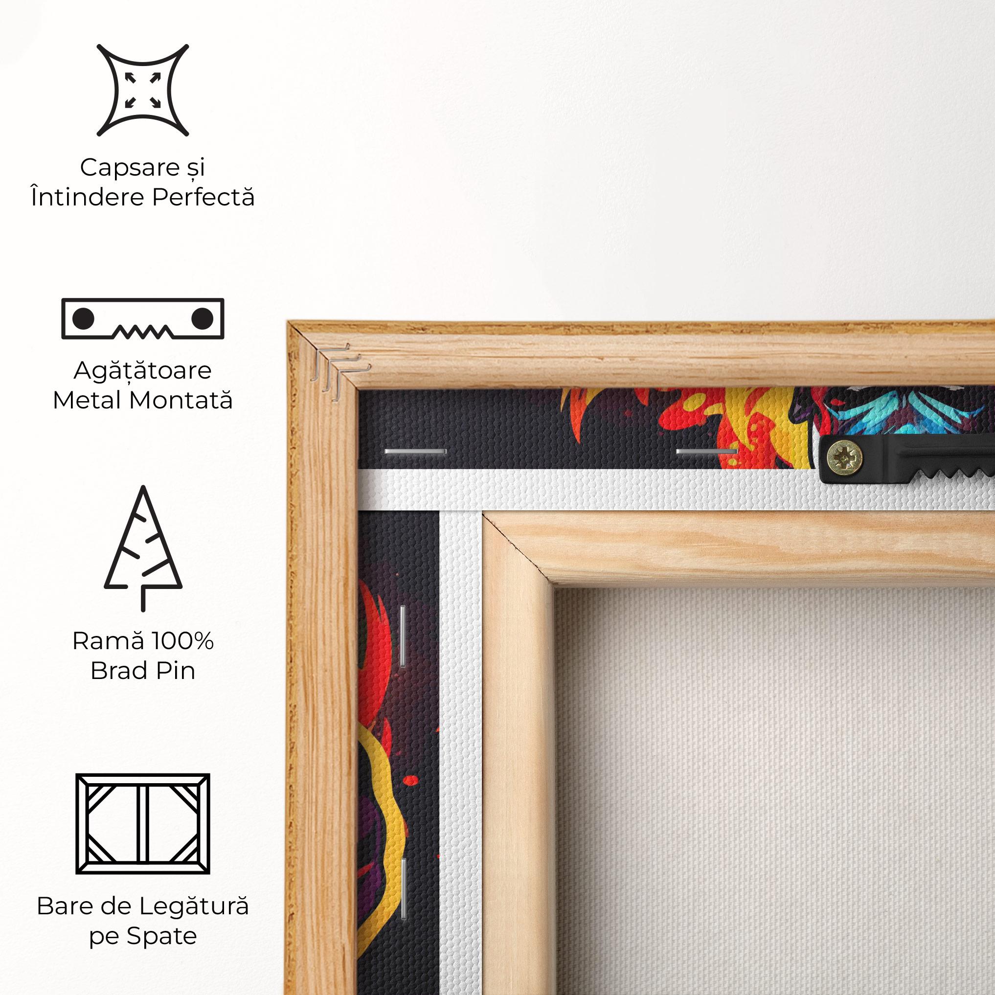 Tablou Canvas Boxing Strong Match mockup 5