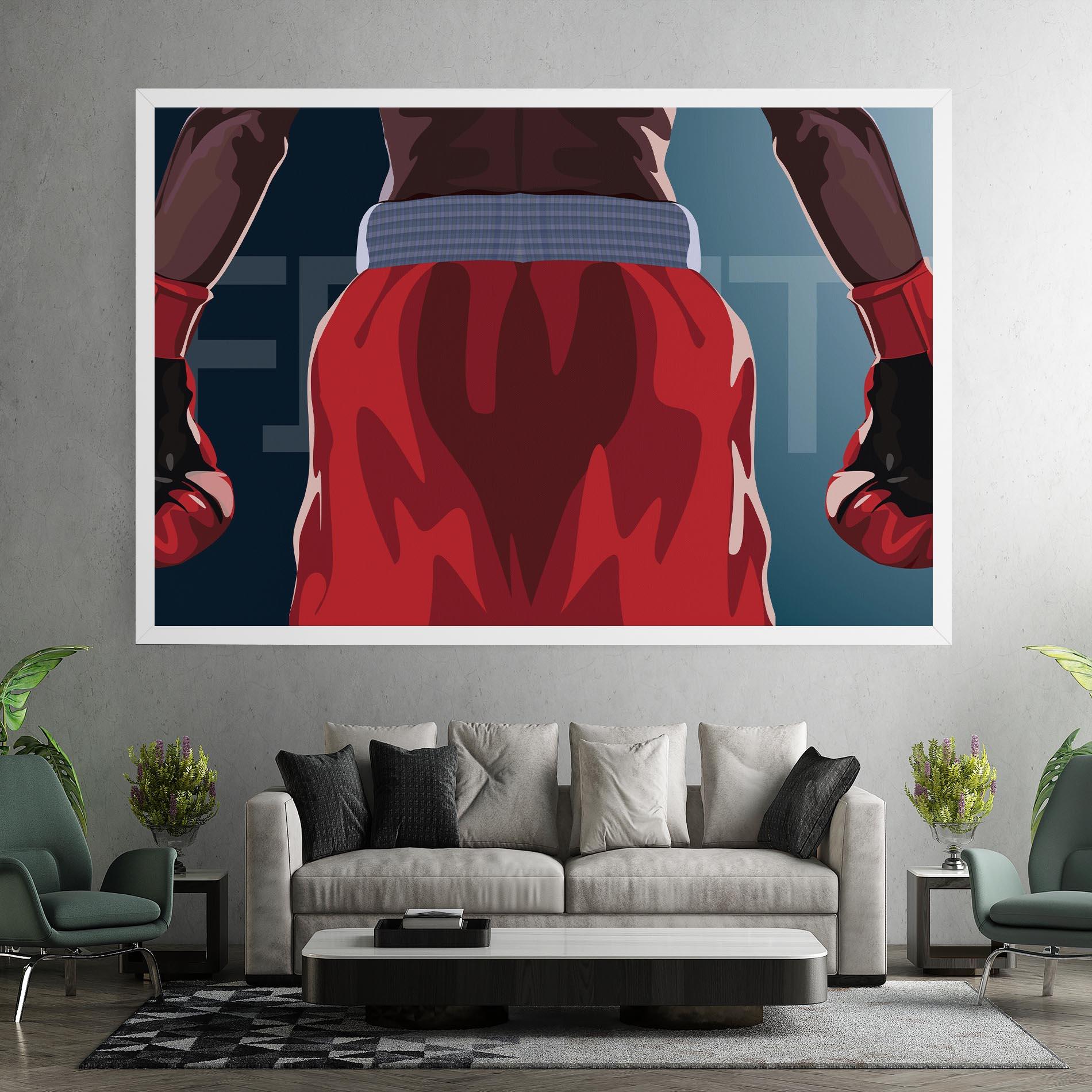 Tablou Canvas Fight Box mockup 7