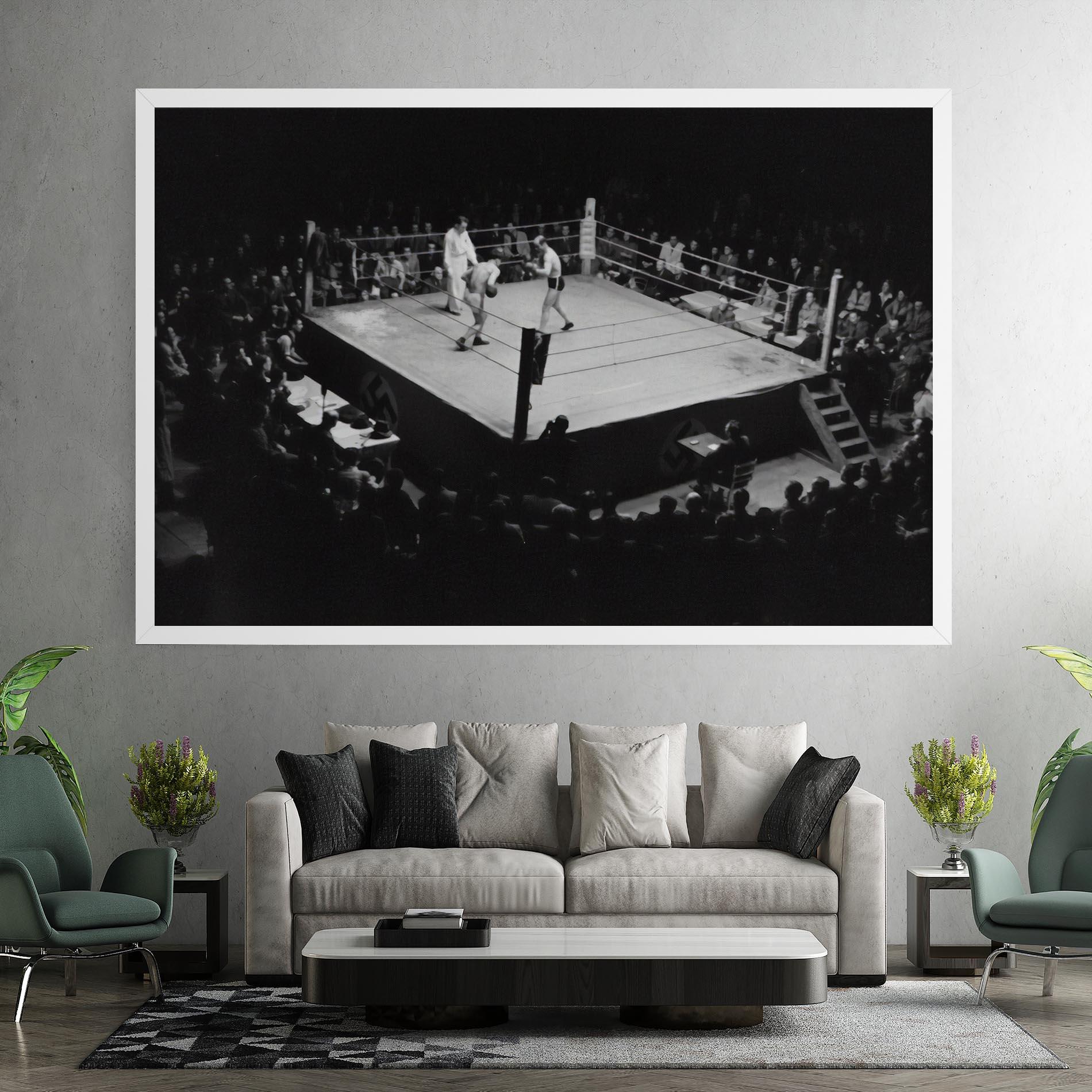 Tablou Canvas Grey Ring mockup 7