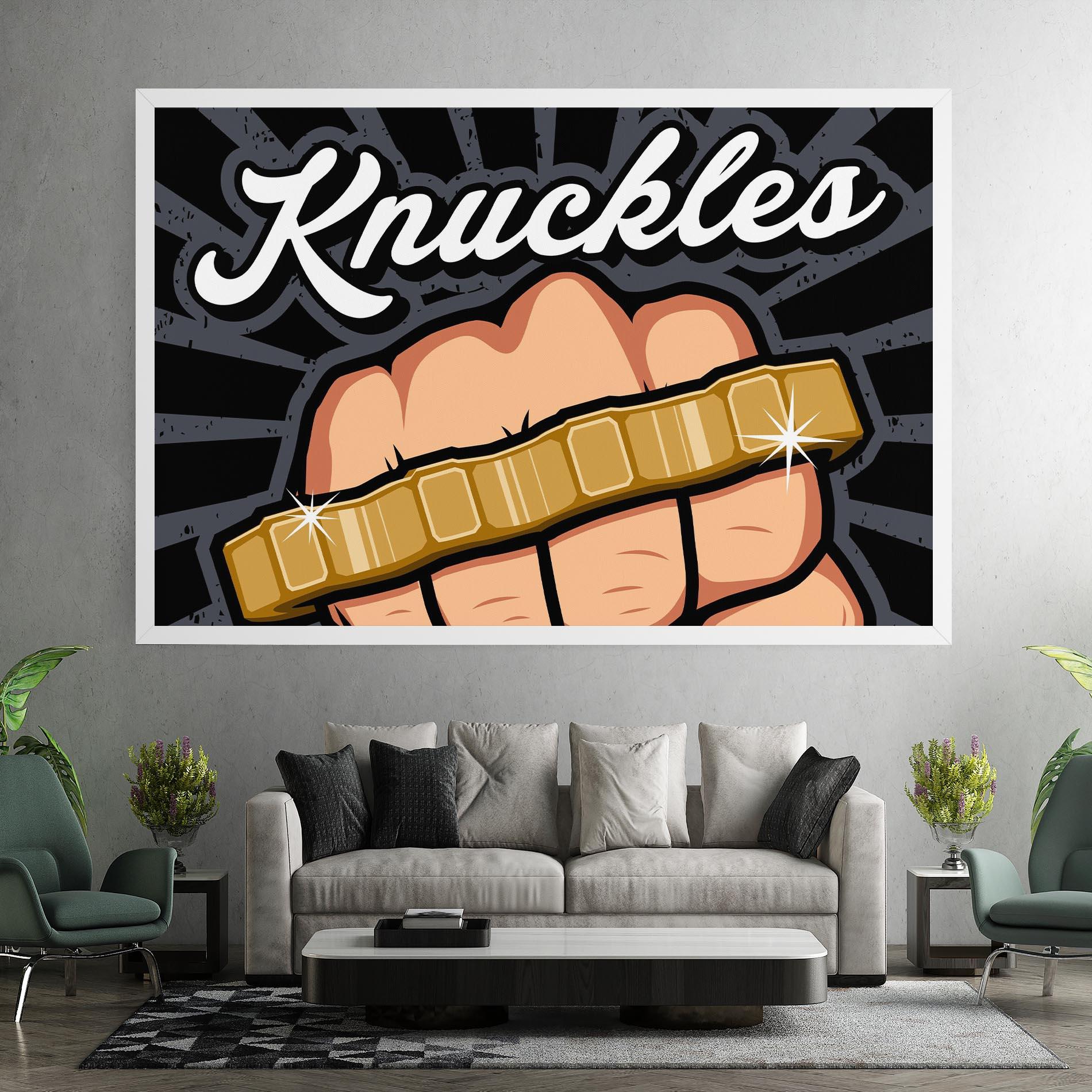 Tablou Canvas Knuckles mockup 7