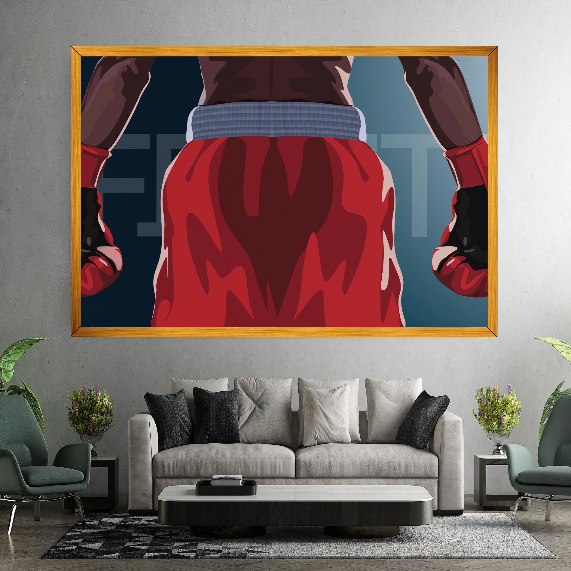 Tablou Canvas Fight Box mockup 7