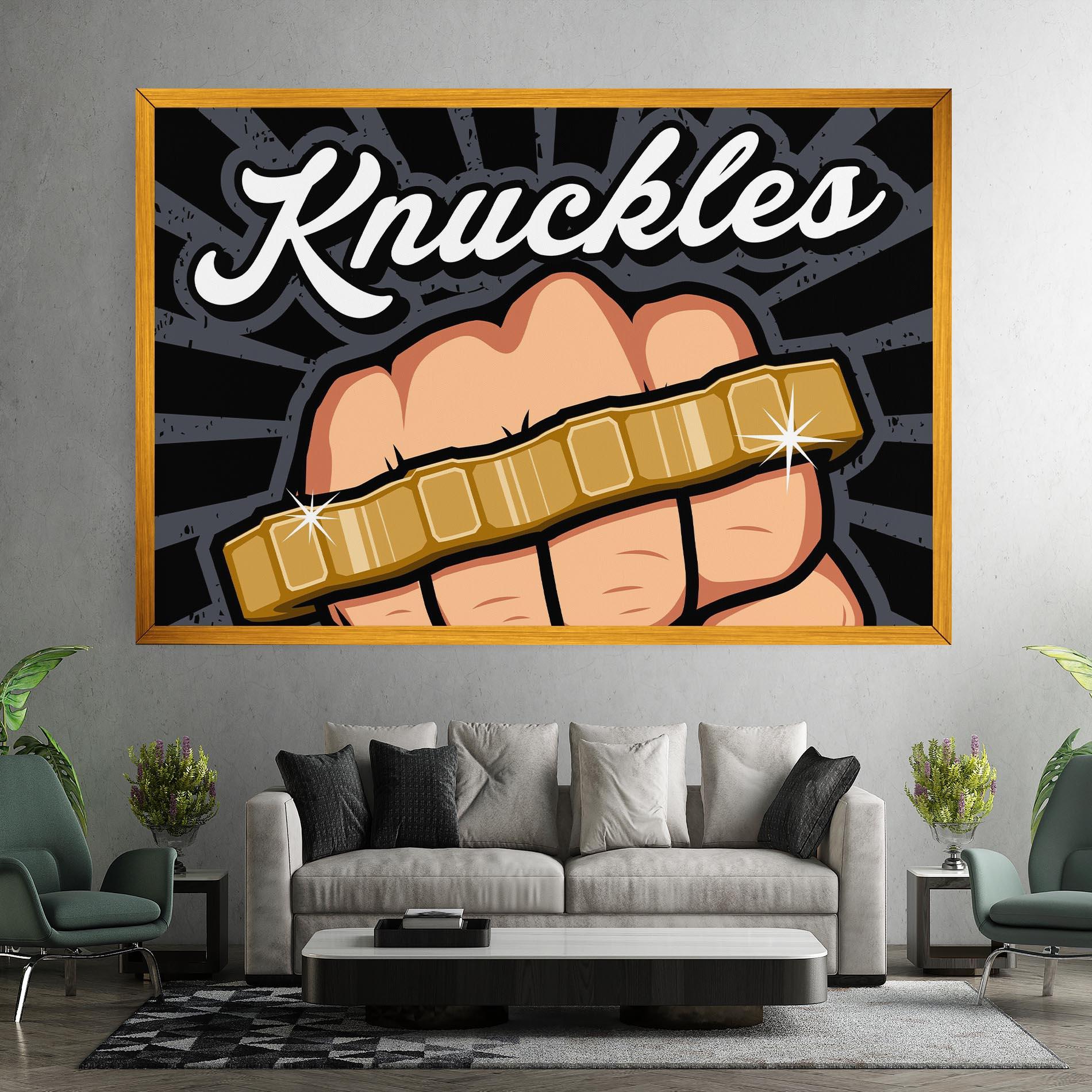Tablou Canvas Knuckles mockup 7