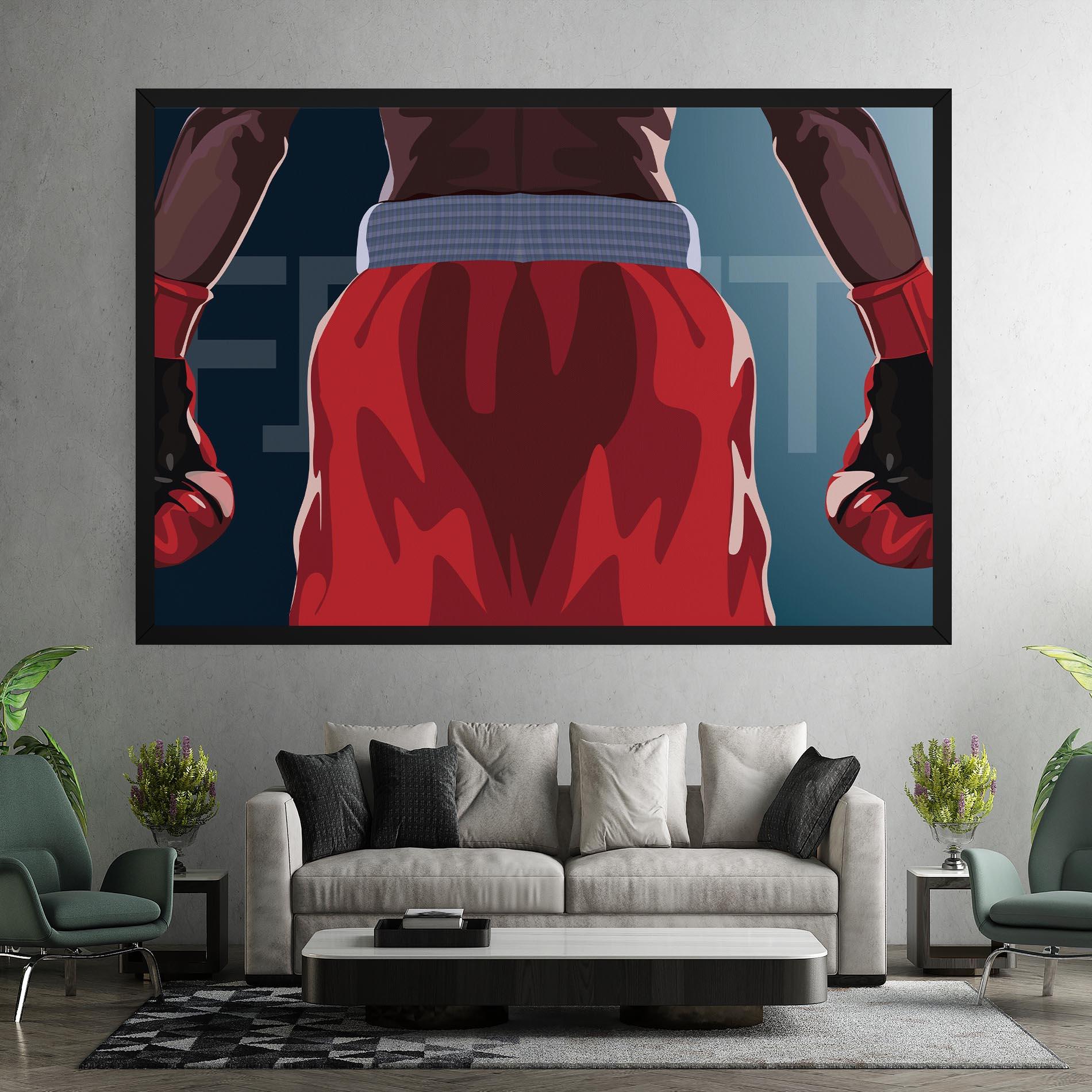 Tablou Canvas Fight Box mockup 7