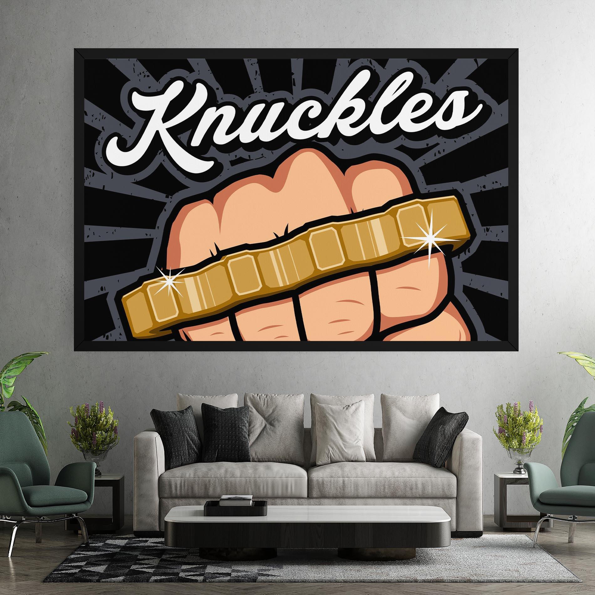 Tablou Canvas Knuckles mockup 7