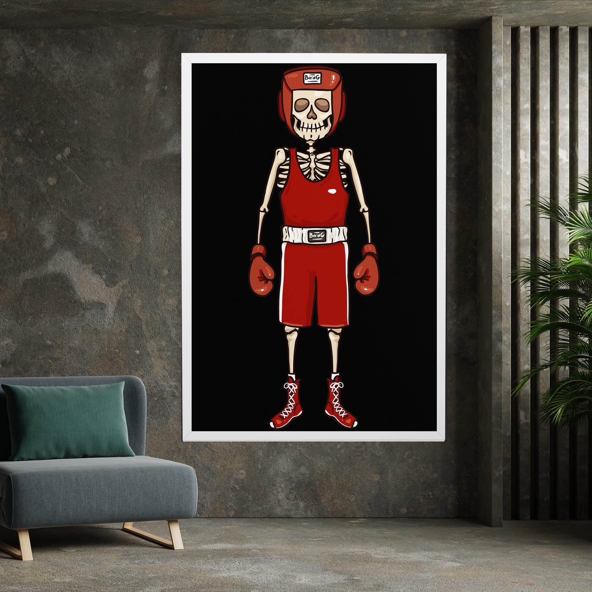 Tablou Canvas Bones Box mockup 7