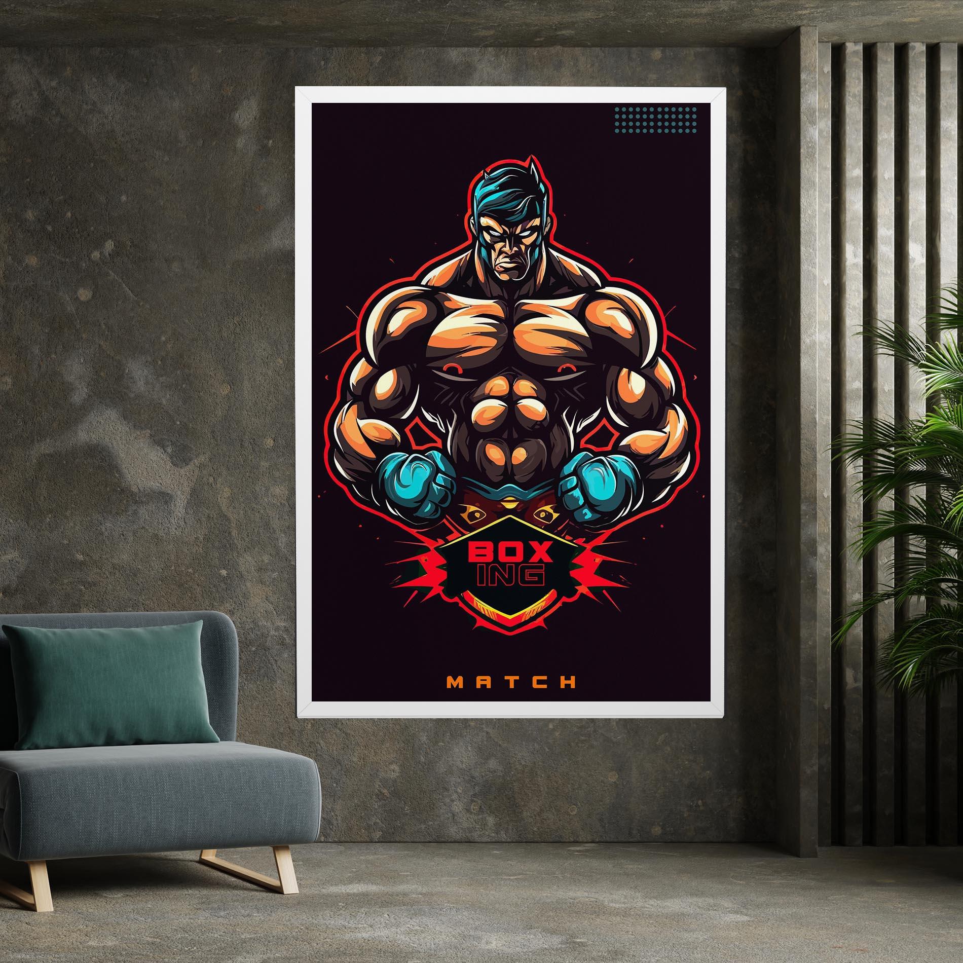 Tablou Canvas Light Blue Gloves mockup 7